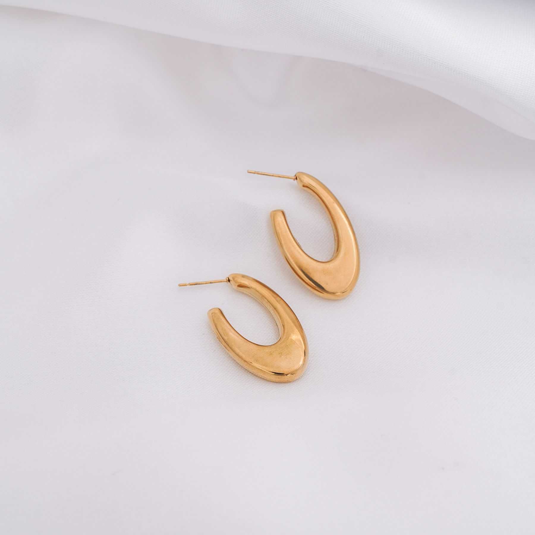 MULAN HOOPS - GOLD