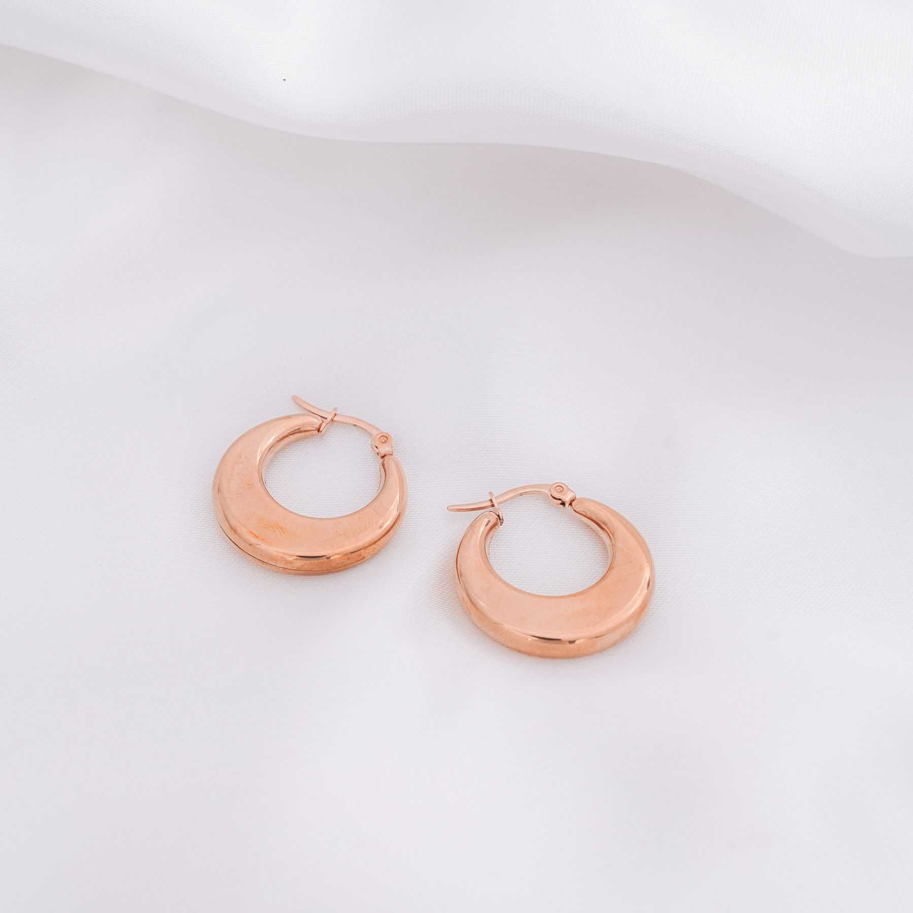 TOMORROW HOOPS - ROSE GOLD