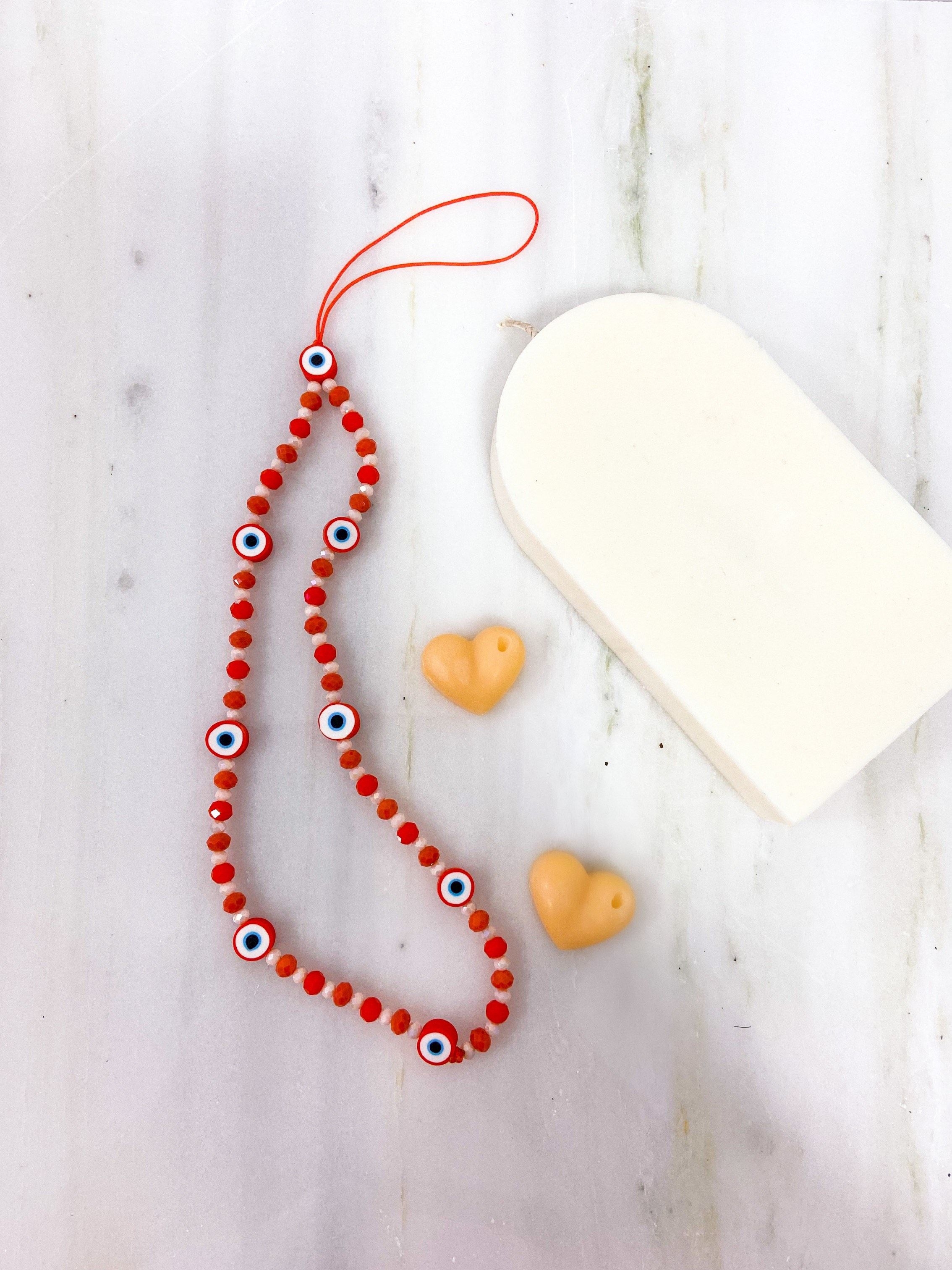 SUMMER SMOOTHIE  PHONE STRAP - RED ' - ' ΑΛΥΣΙΔΕΣ ΚΙΝΗΤΟΥ