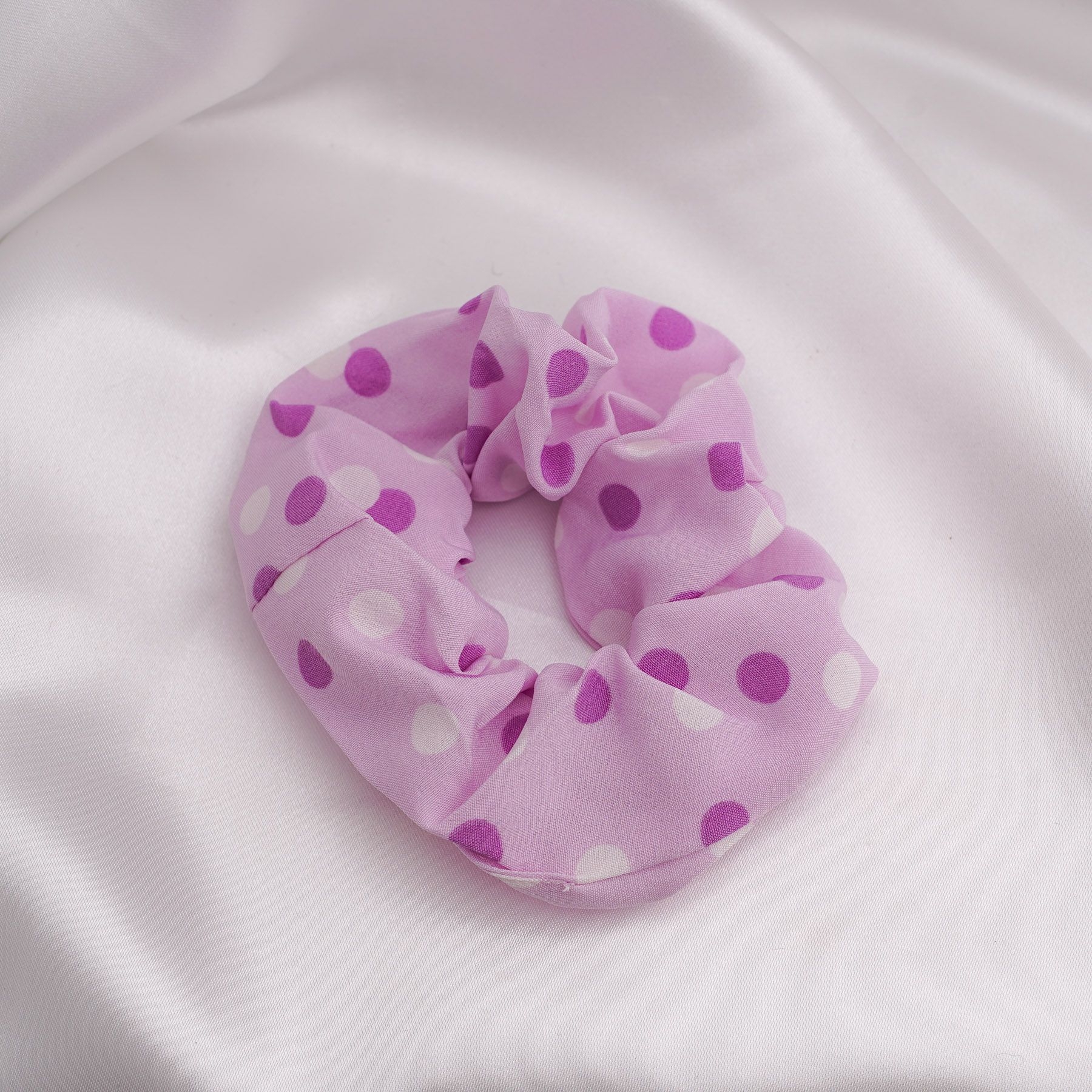 JESSIE SCRUNCHIE - PURPLE ' - ' SCRUNCHIES