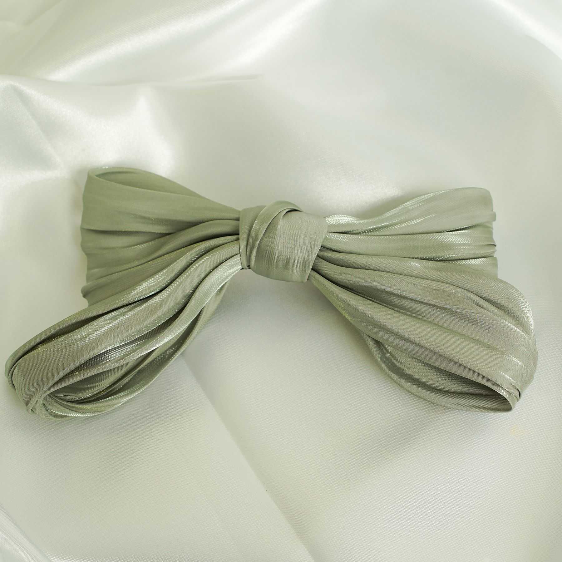 FELICIA HAIR BOW - GLITTER GREEN 