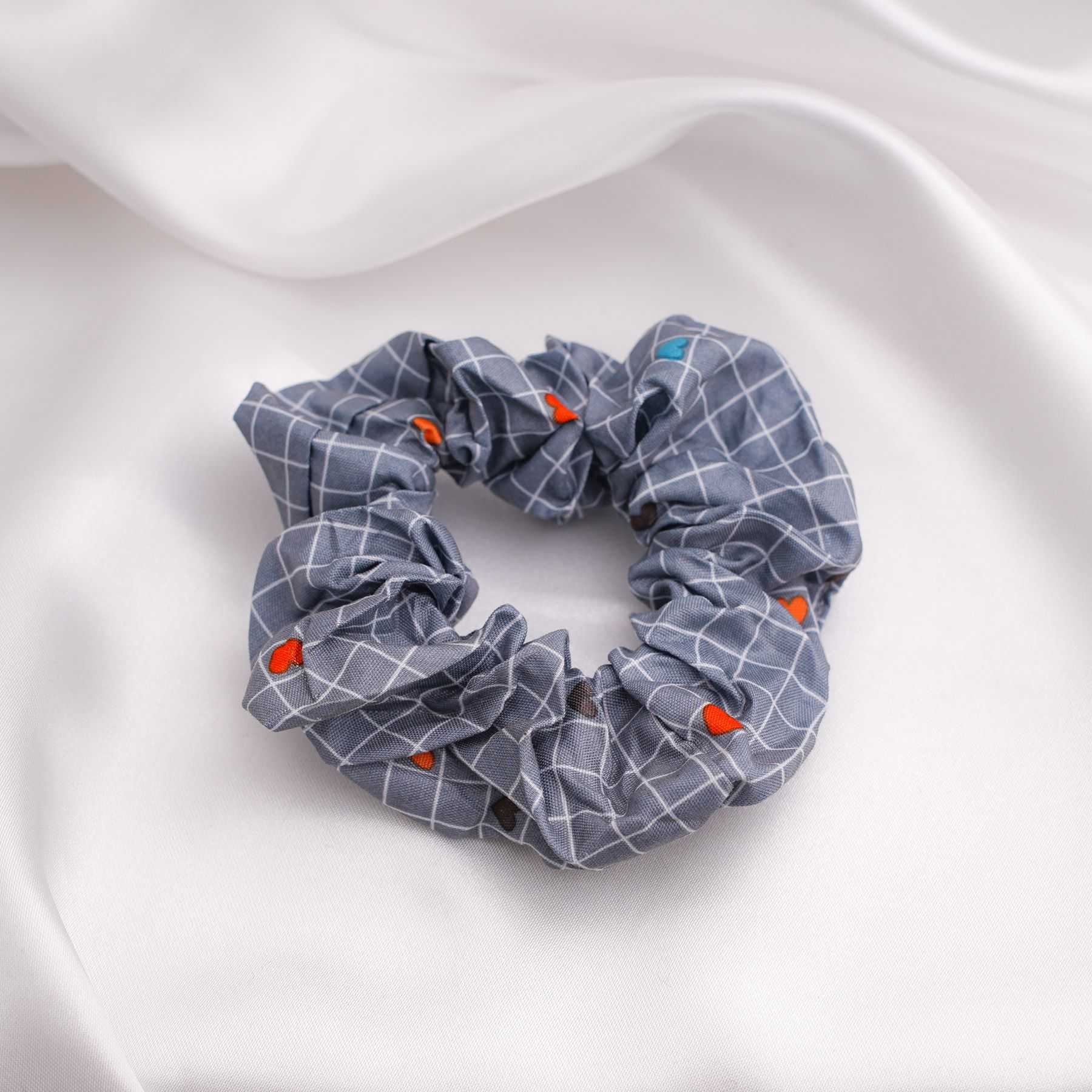 SERENA SCRUNCHIE - GREY
