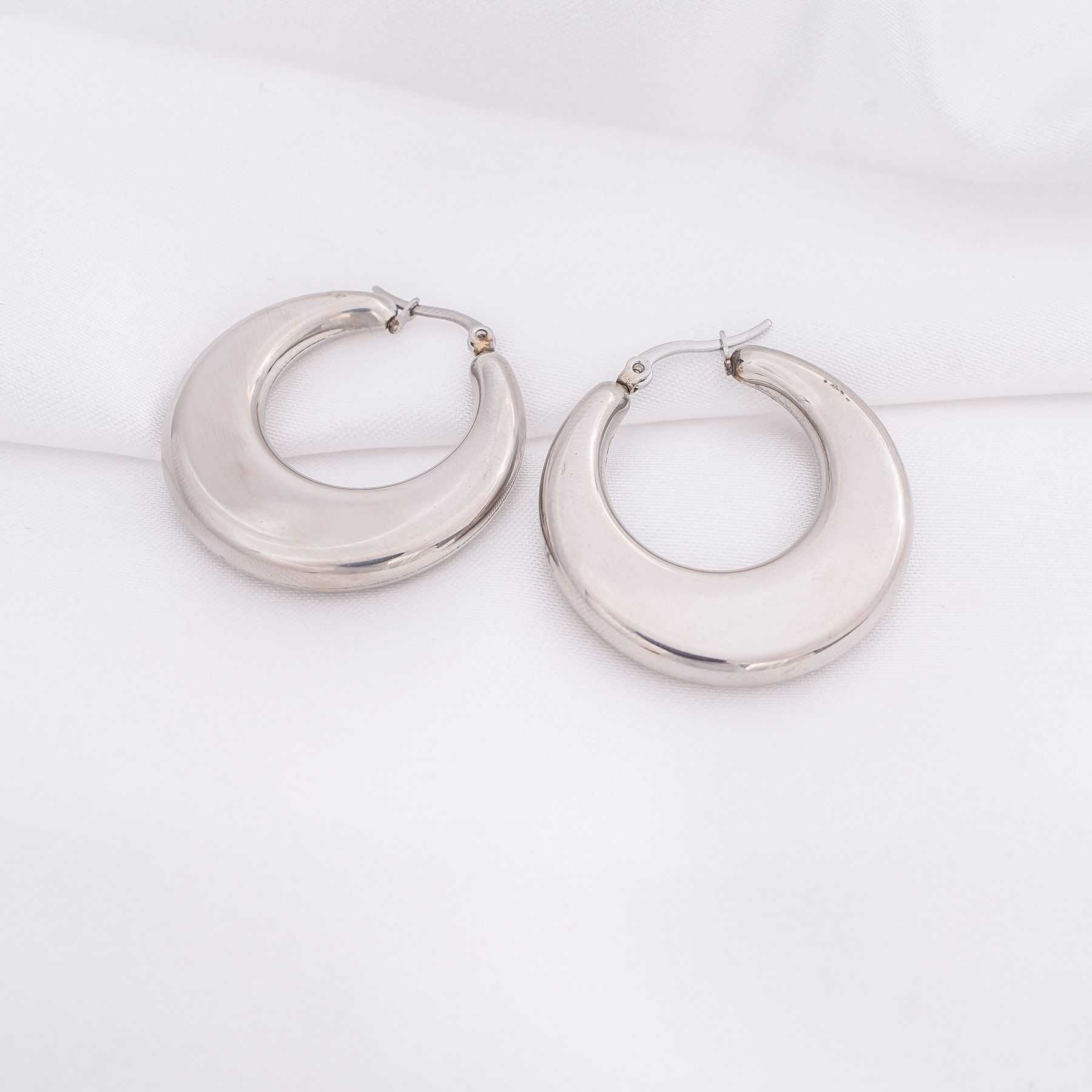 ARIADNE HOOPS - SILVER