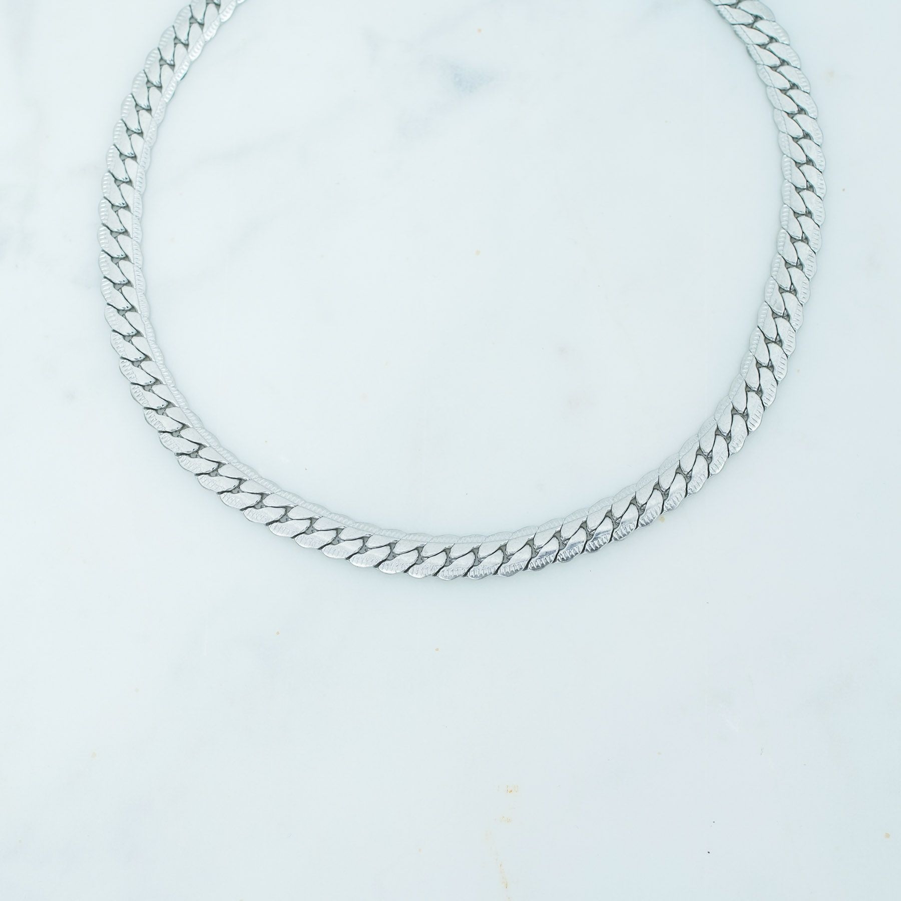 NEMESIS CHAIN NECKLACE - SILVER ' - ' ΑΛΥΣΙΔΕΣ