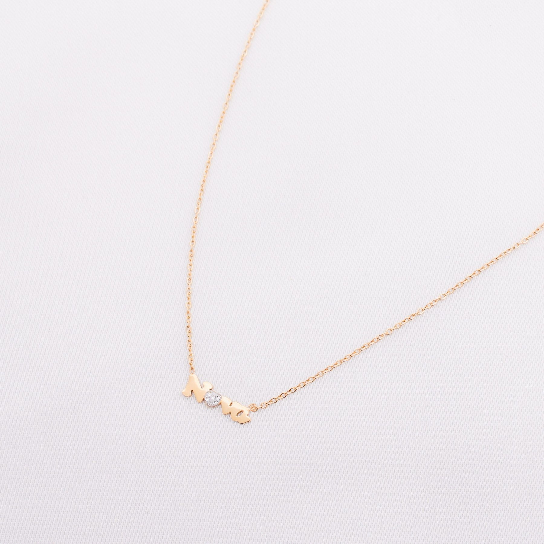 ΝΟΝΑ NECKLACE - GOLD ' - ' ΜΑΜΑ - ΝΟΝΑ