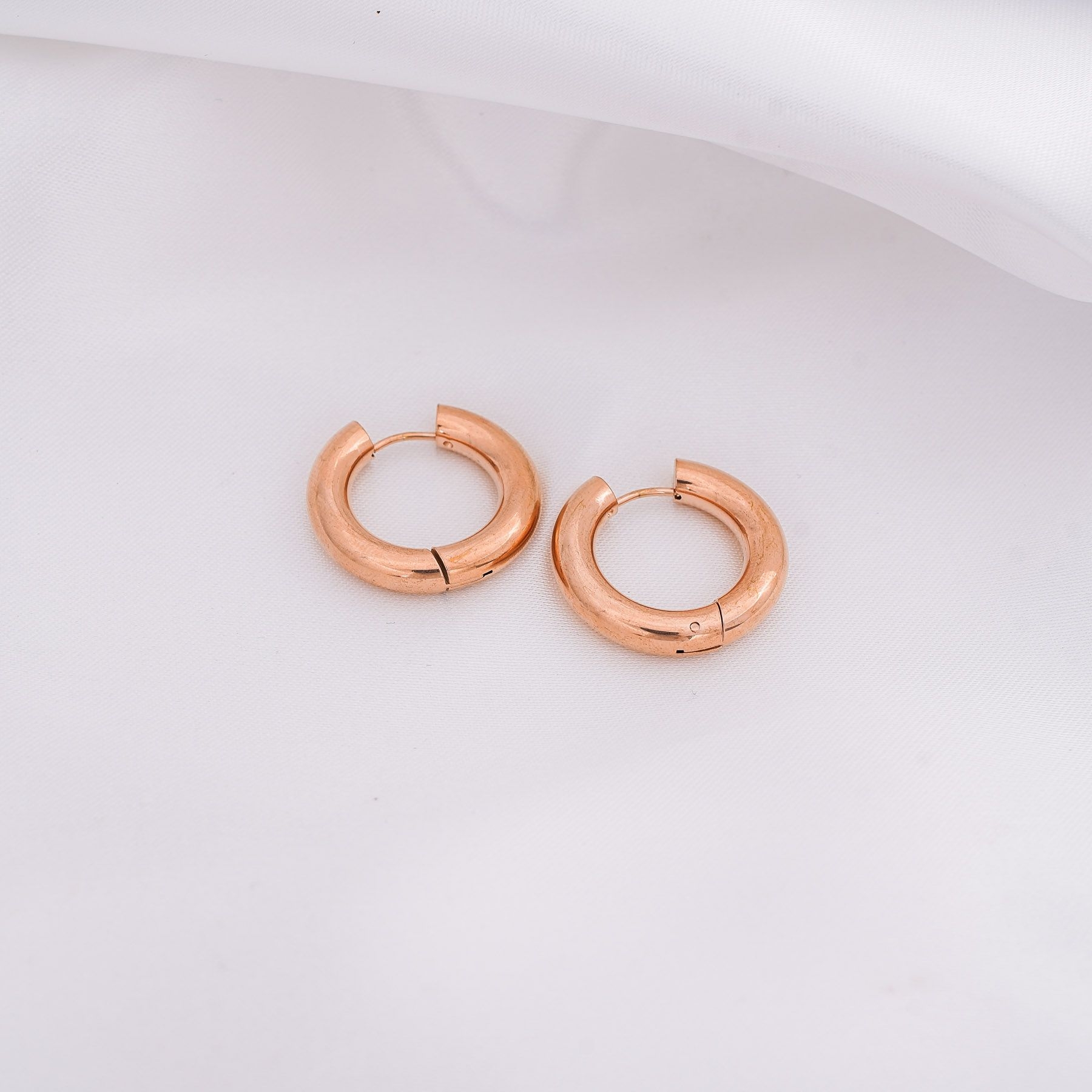 STORMY HOOPS - ROSE GOLD ' - ' ΚΡΙΚΟΙ