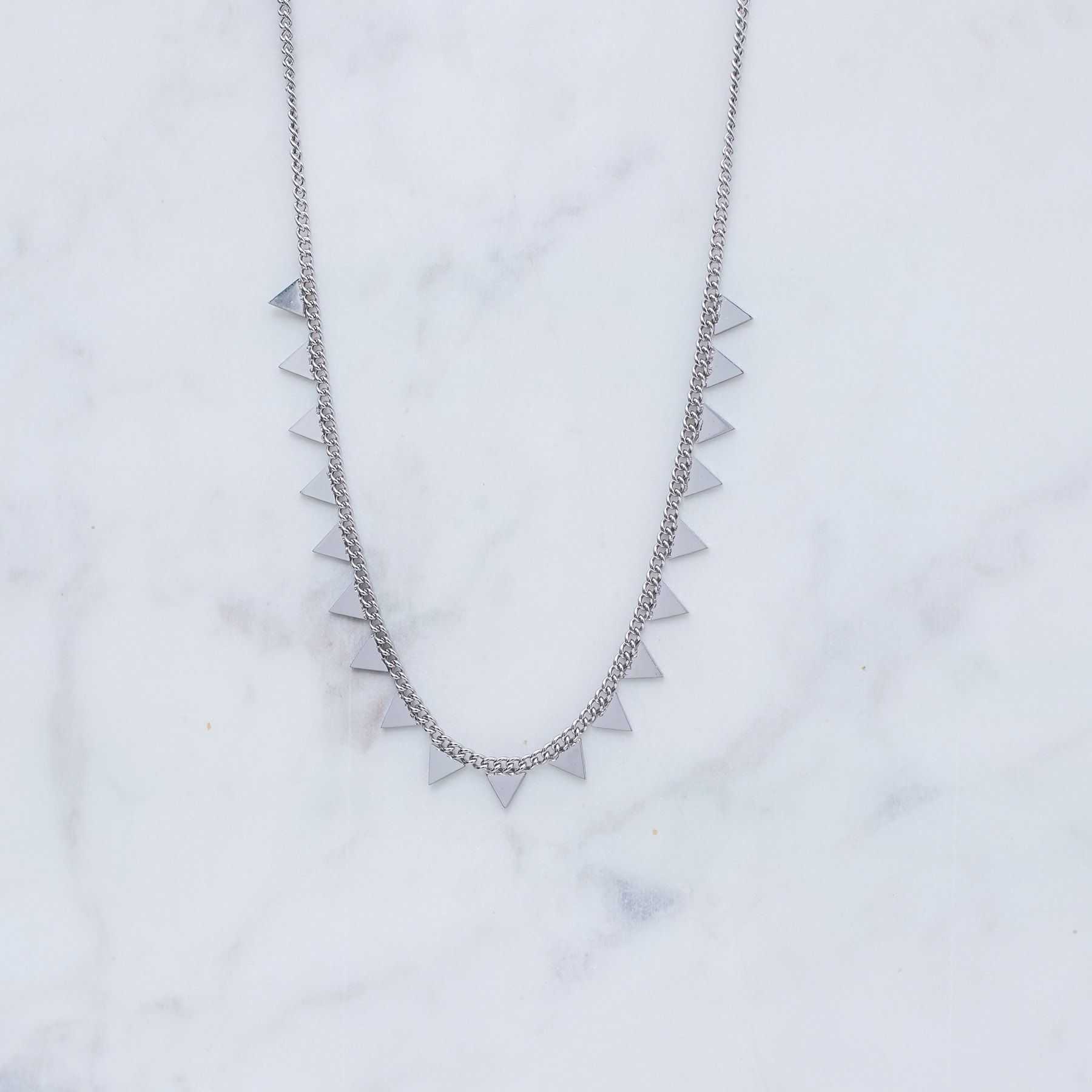 ELLORA CHAIN NECKLACE - SILVER