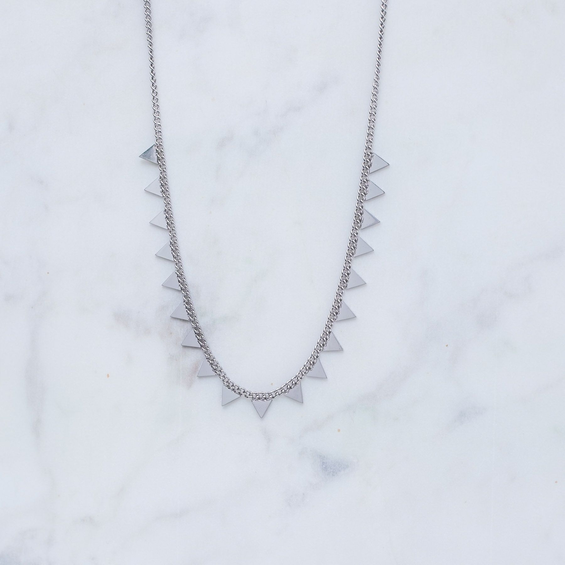 ELLORA CHAIN NECKLACE - SILVER ' - ' ΑΛΥΣΙΔΕΣ