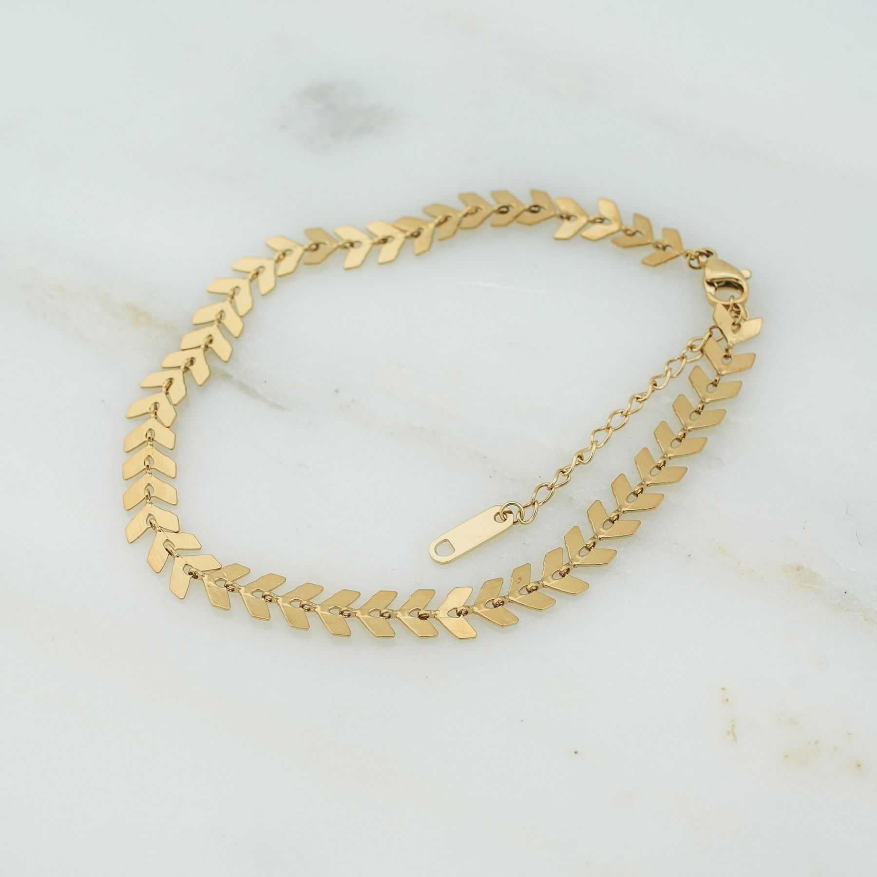 MERMAID TALE ANKLET - GOLD