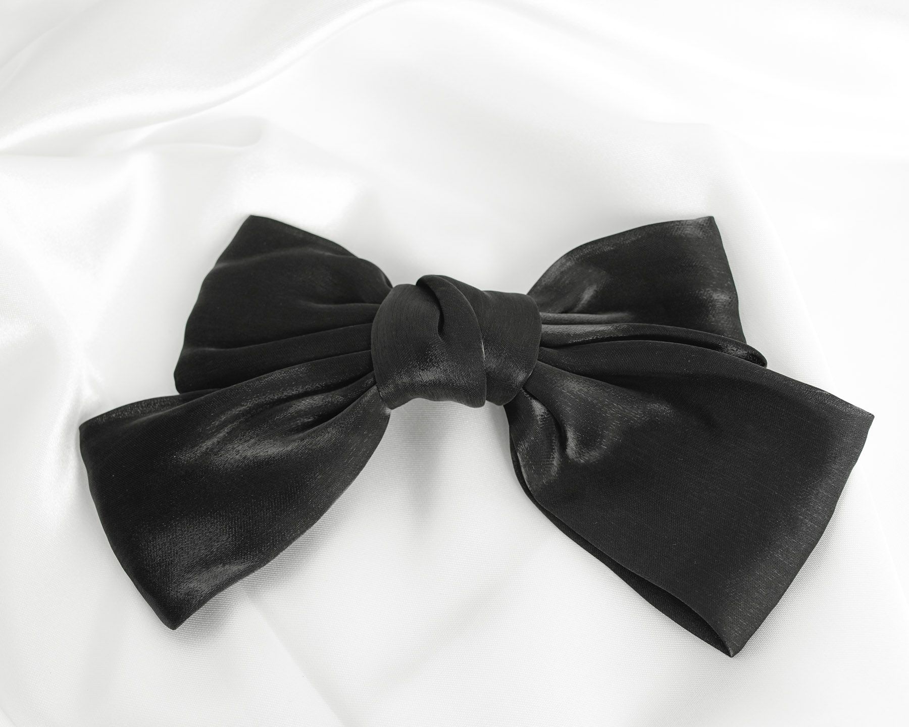 FELICIA HAIR BOW - GLITTER BLACK ' - ' ΚΛΙΠ  ΜΑΛΛΙΩΝ