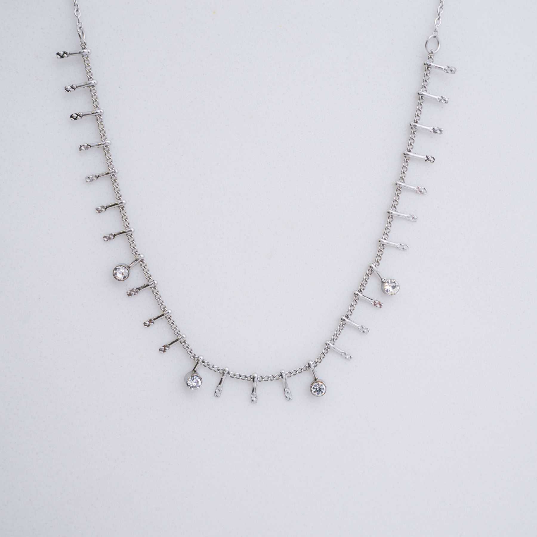 ELLIETTE NECKLACE - SILVER