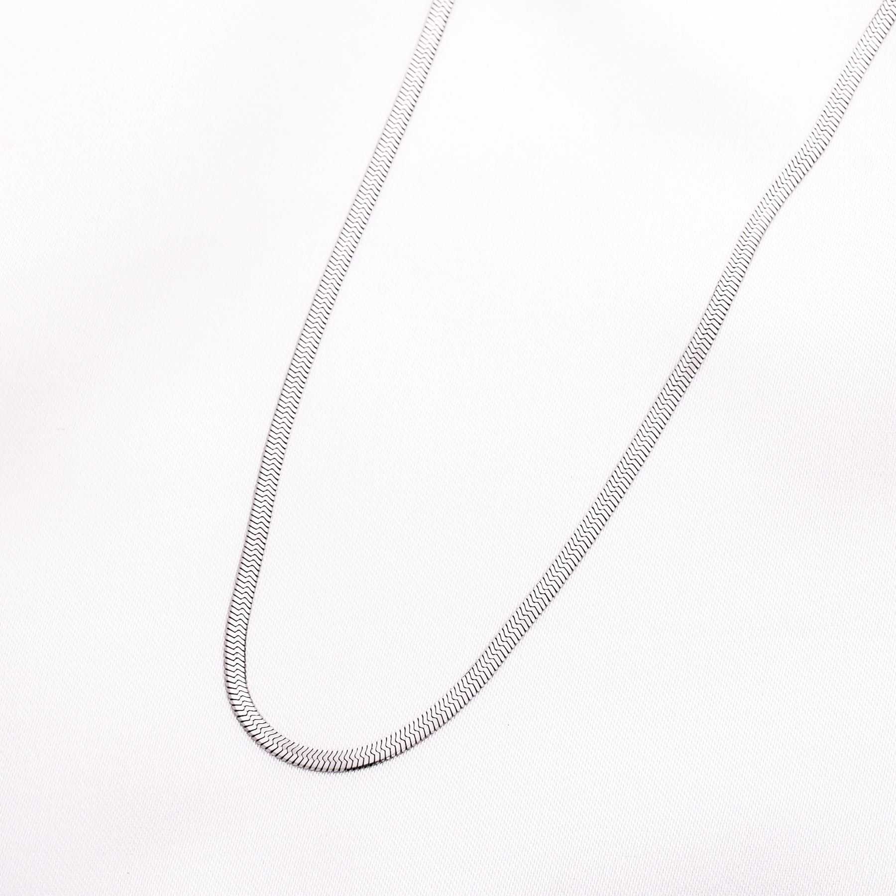 SAVANNA CHAIN NECKLACE - SILVER