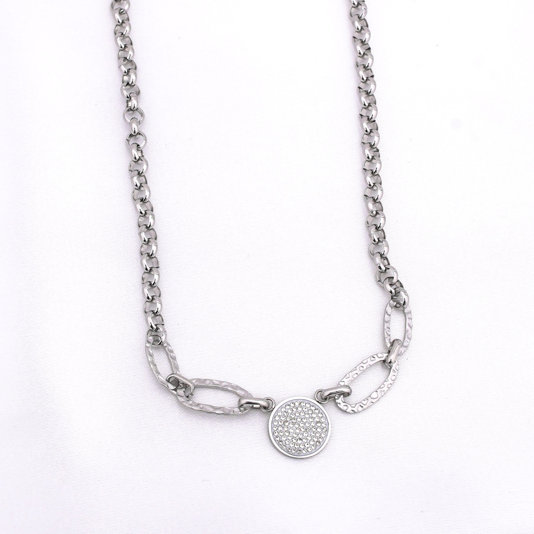 VICTORIA NECKLACE - SILVER ' - ' ΜΕΝΤΑΓΙΟΝ
