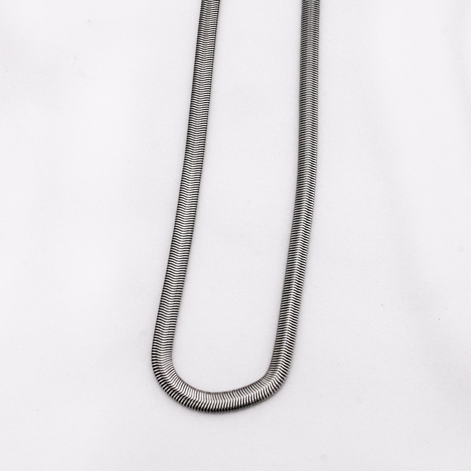 NAHLA CHAIN NECKLACE - SILVER ' - ' ΑΛΥΣΙΔΕΣ