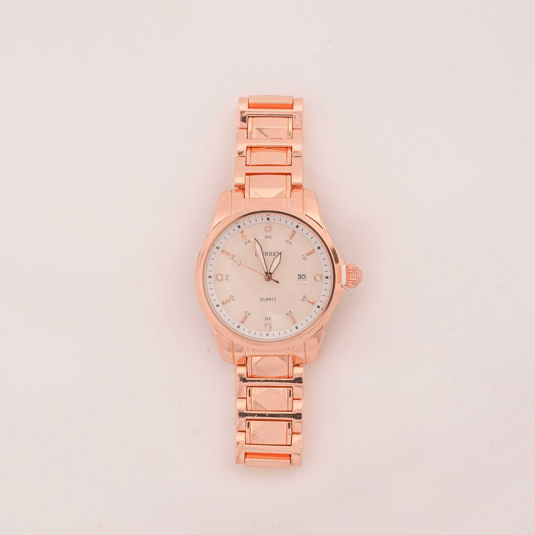 CURREN WATCH - ROSE GOLD