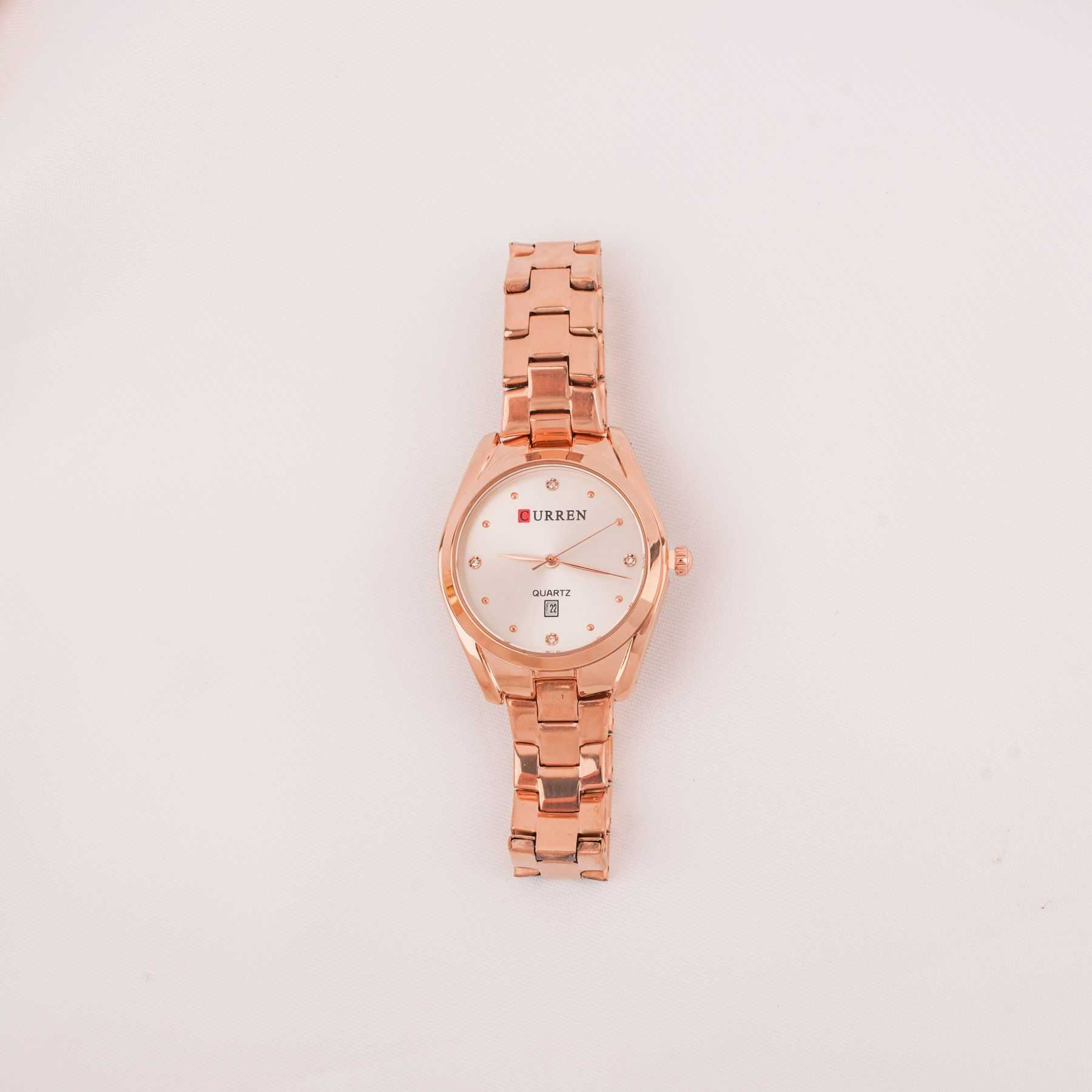 CURREN WATCH - ROSE GOLD
