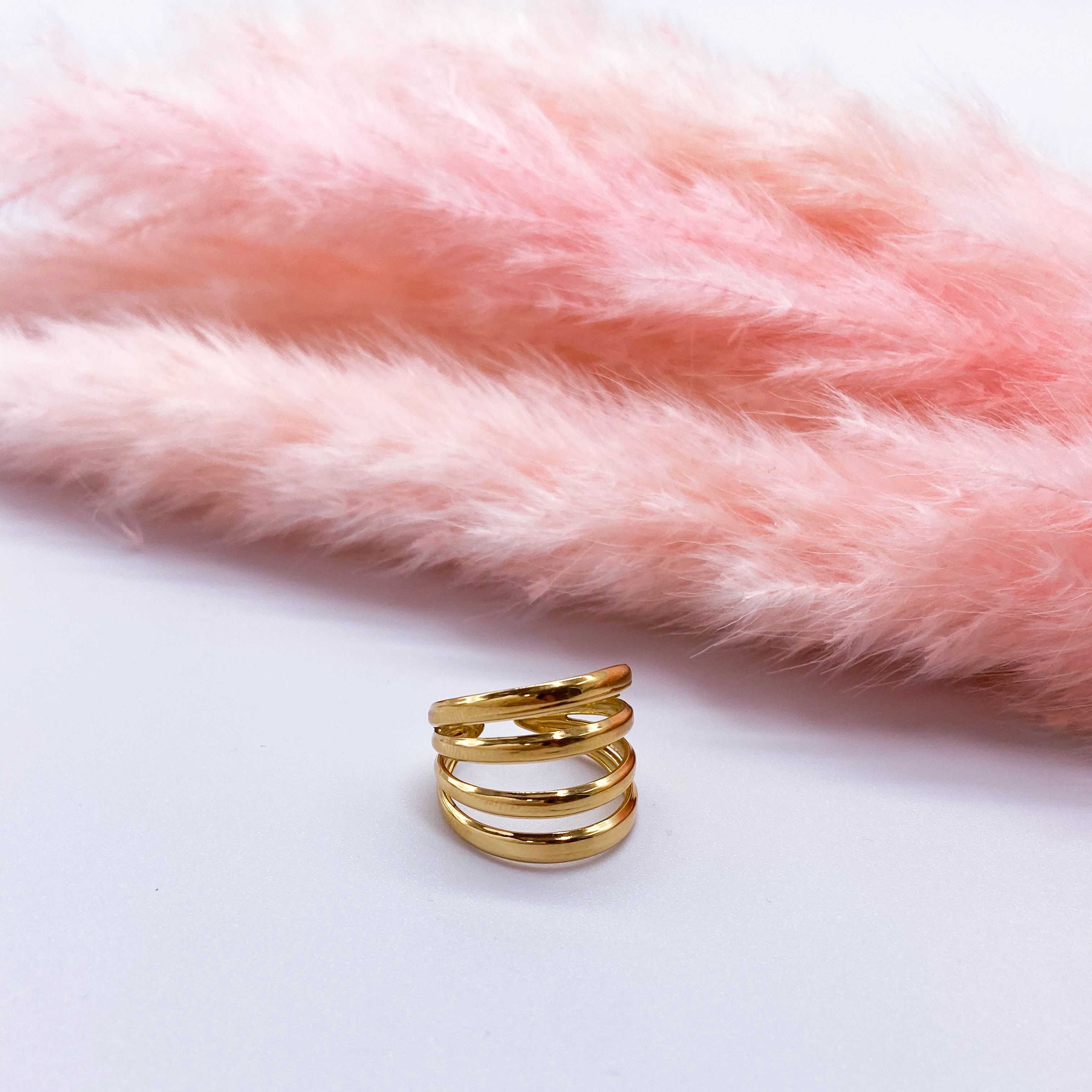 AMORGOS RING - GOLD 