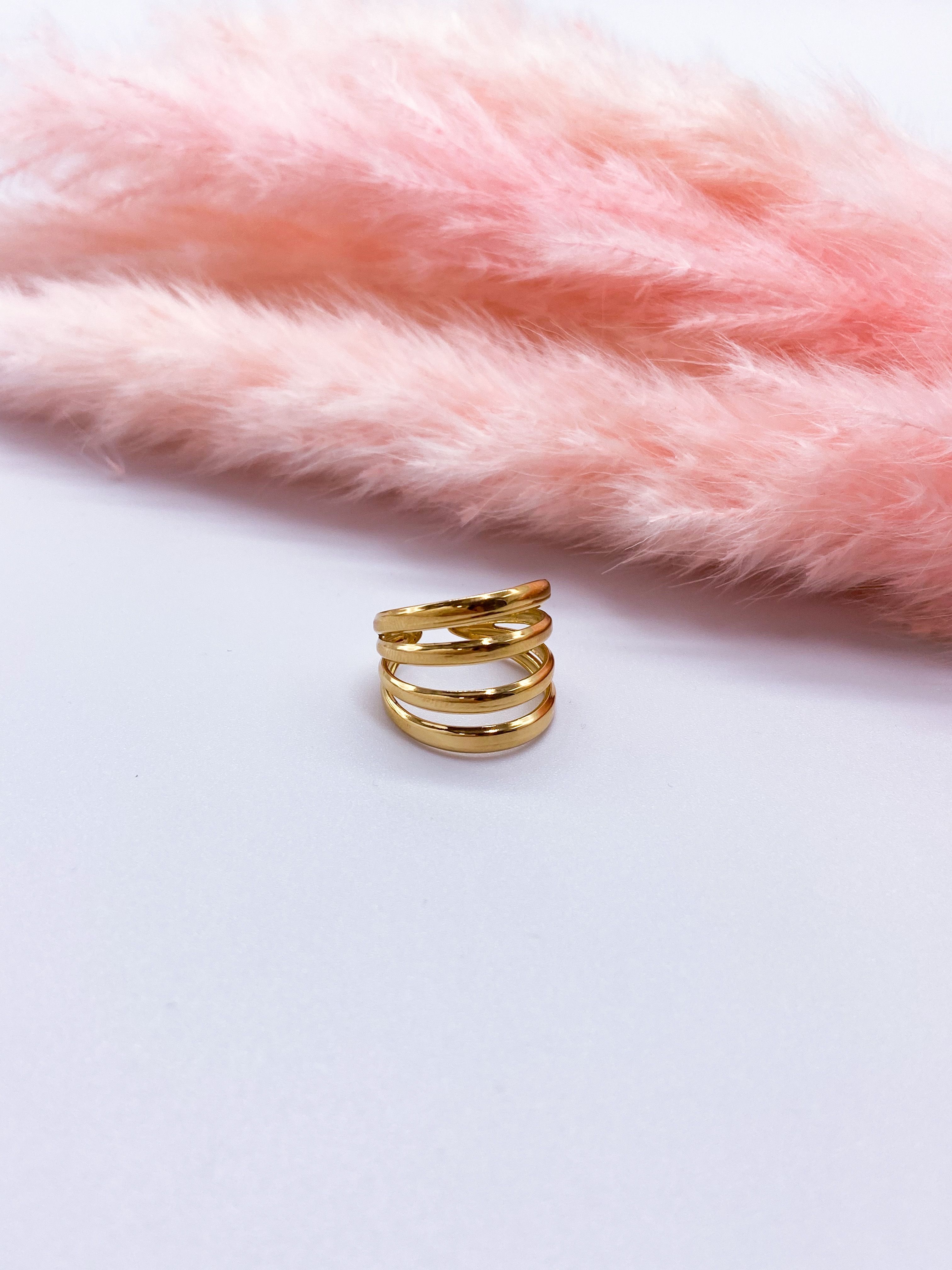 AMORGOS RING - GOLD ' - ' ΔΑΧΤΥΛΙΔΙΑ