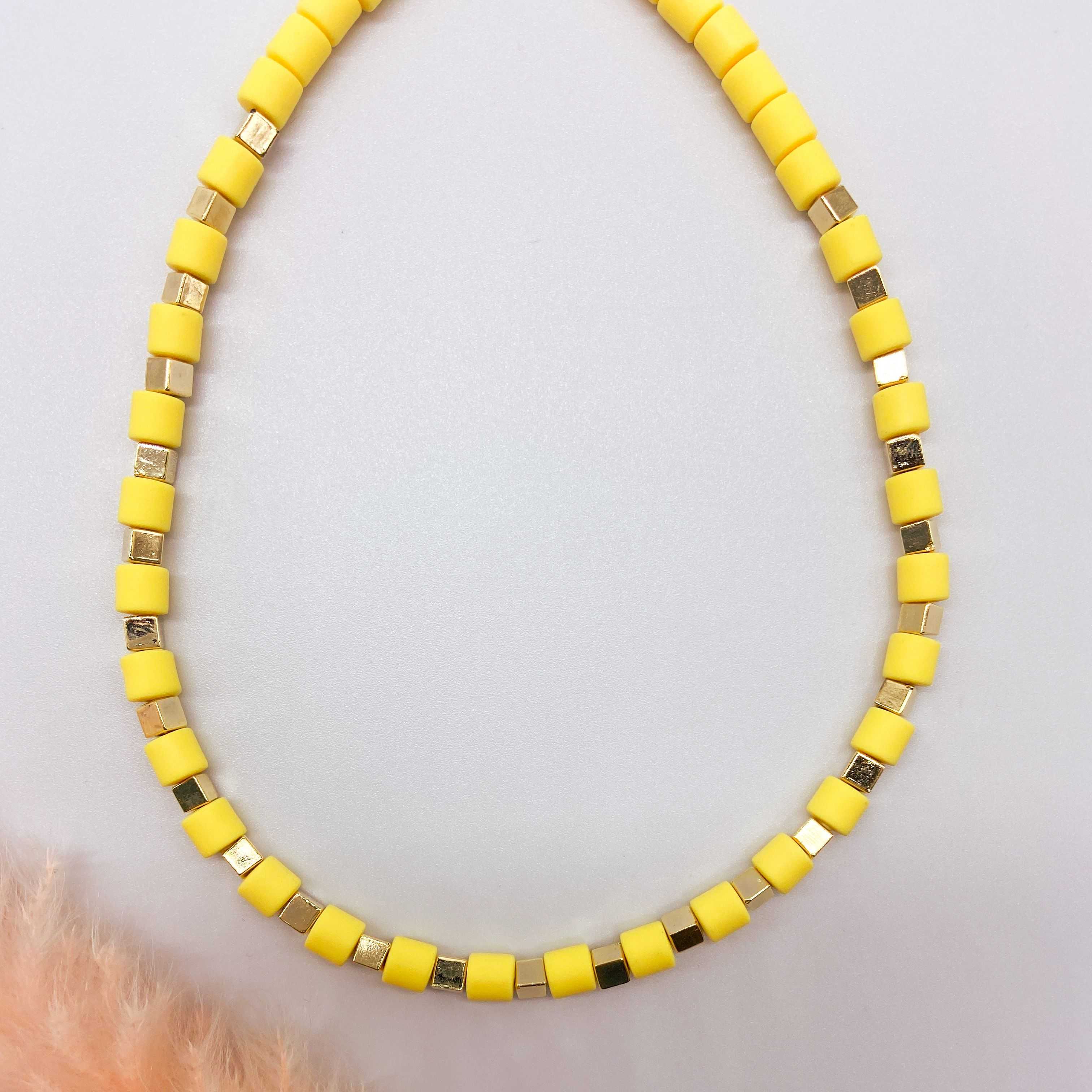 TRINIDAD NECKLACE - YELLOW 