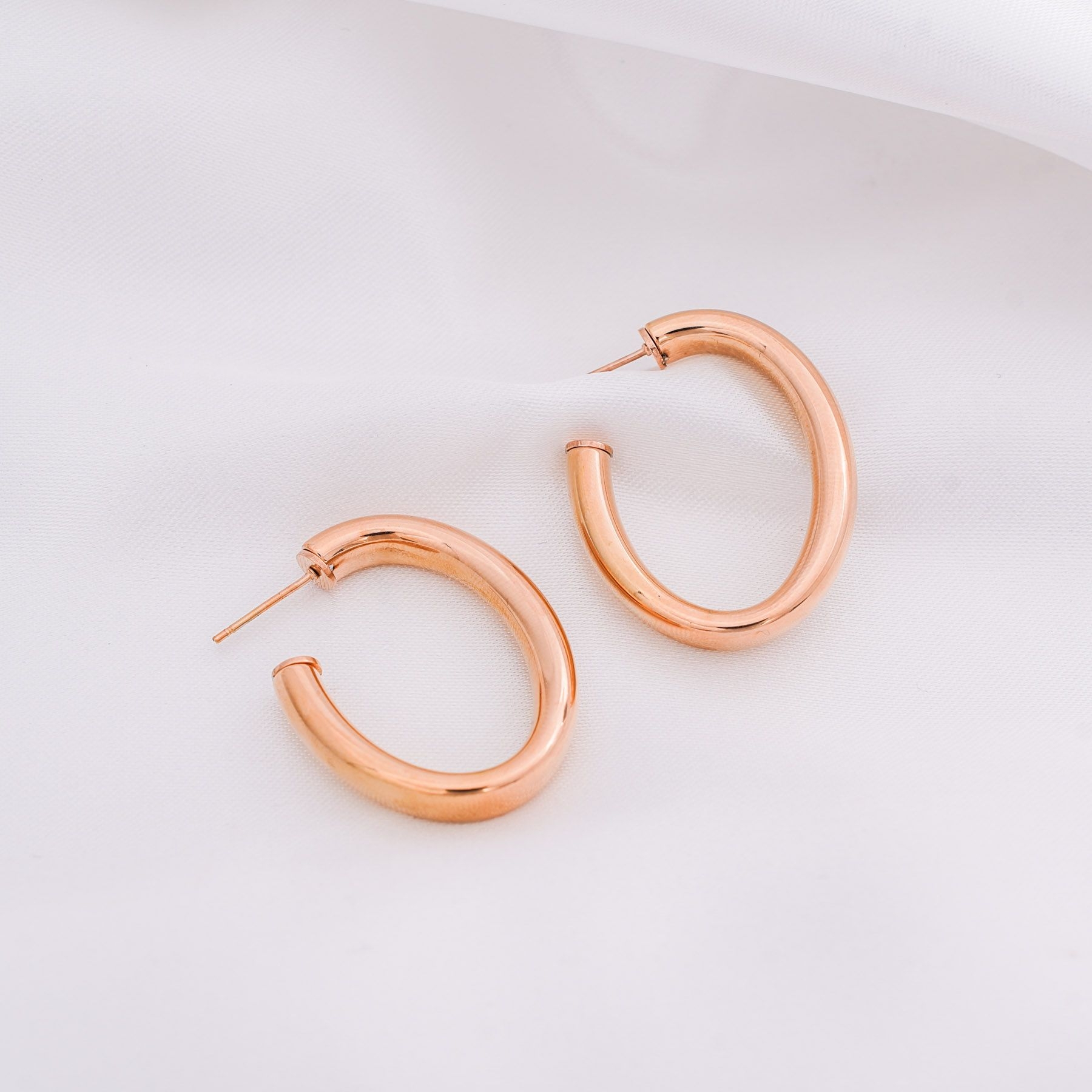 SUNDAY HOOPS - ROSE GOLD ' - ' ΚΡΙΚΟΙ