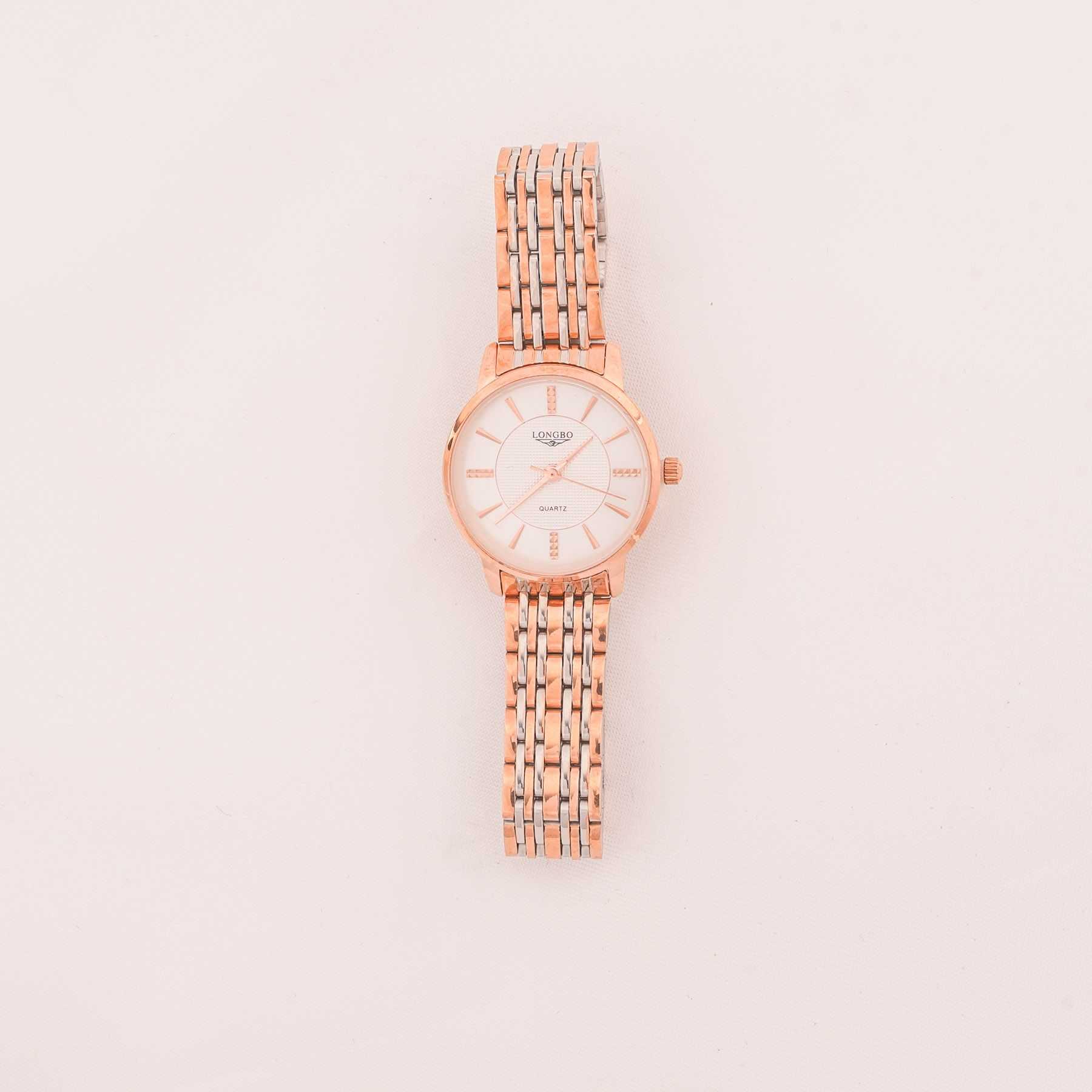 LONGBO WATCH - ROSE GOLD & SILVER