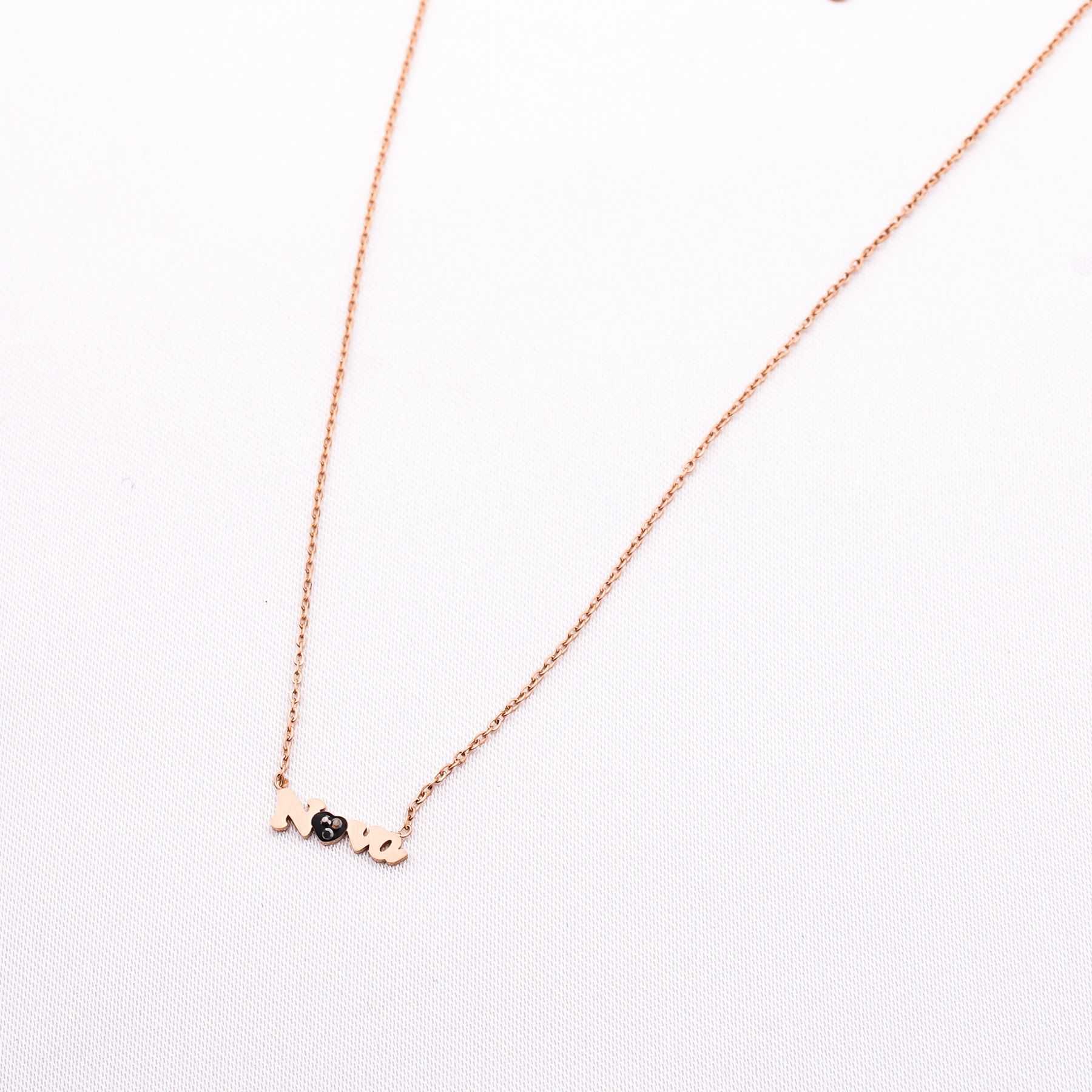 ΝΟΝΑ NECKLACE - ROSE GOLD 