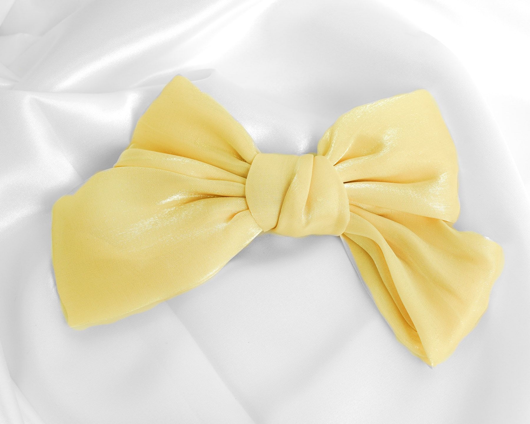 FELICIA HAIR BOW - GLITTER BEIGE ' - ' ΚΛΙΠ  ΜΑΛΛΙΩΝ