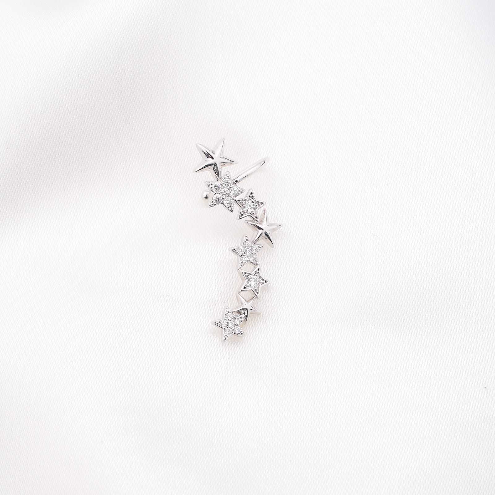AITNE CLIMBER EARRING - SILVER