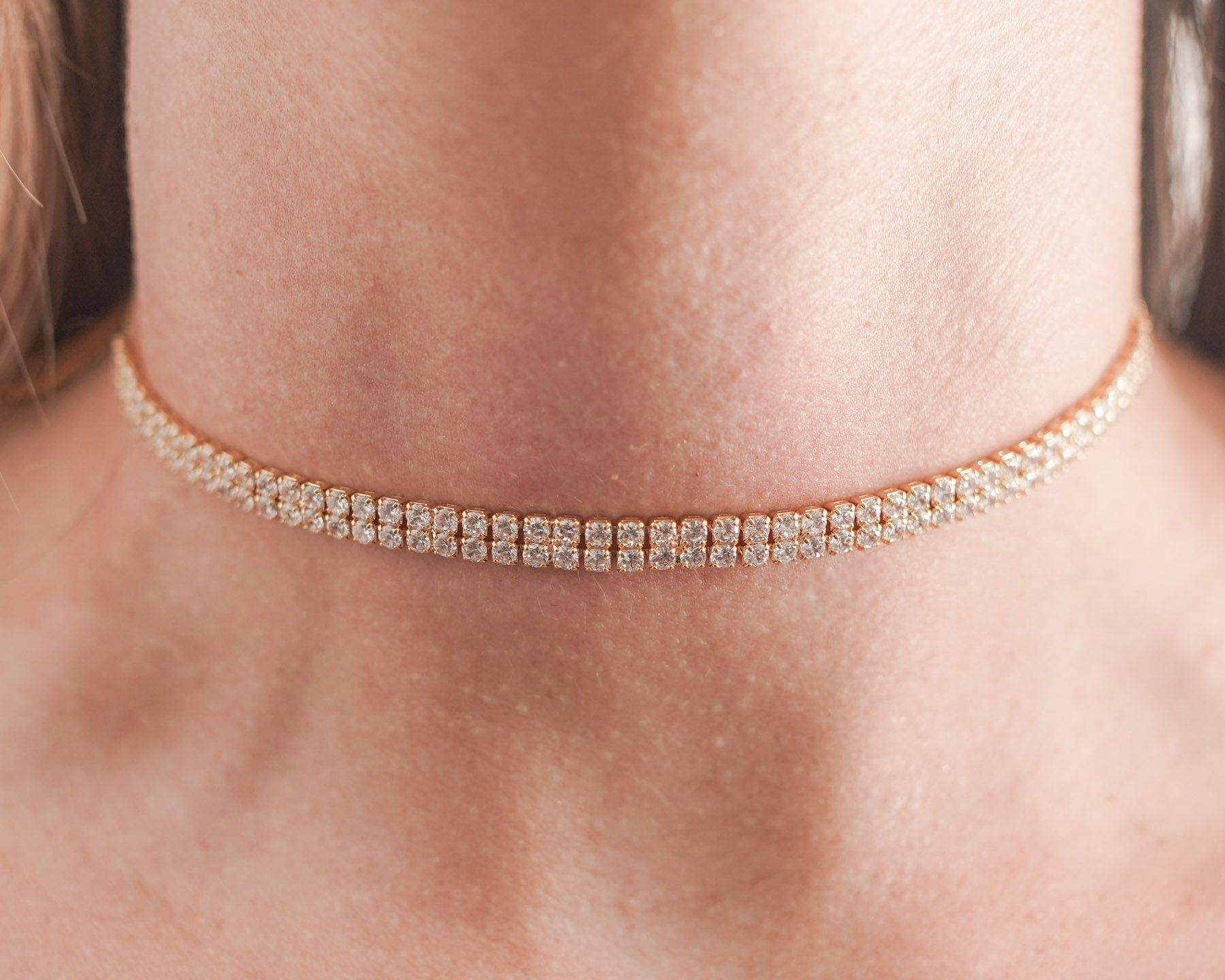 VALENCIA CHOKER NECKLACE - GOLD ' - ' ΤΣΟΚΕΡ