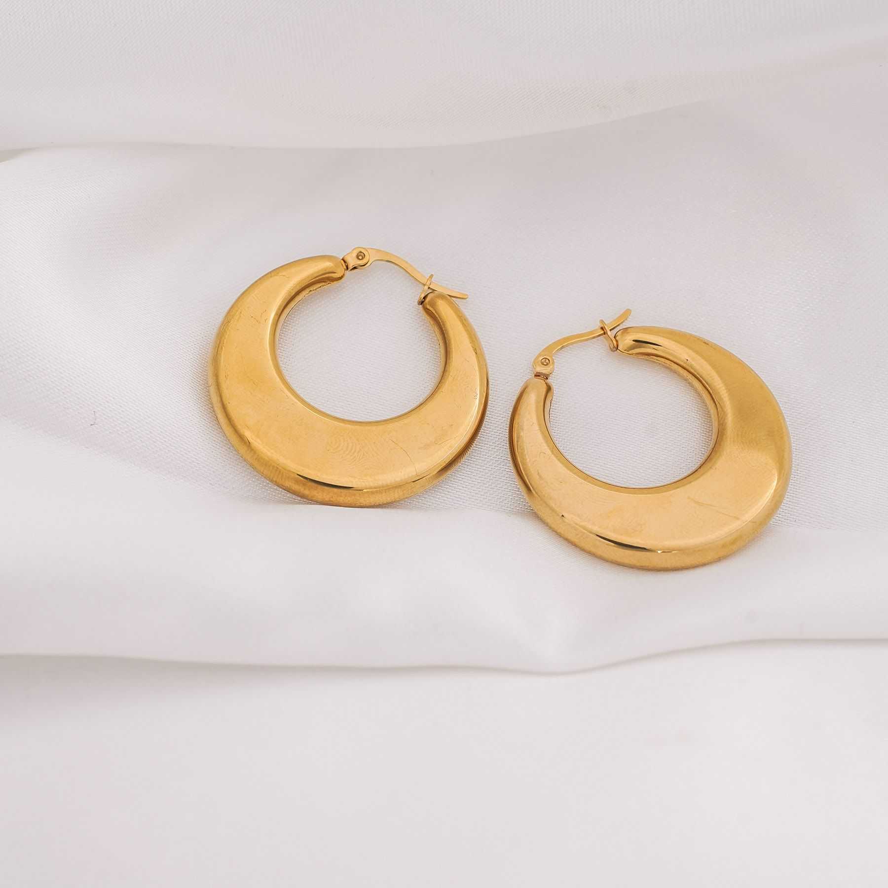 ARIADNE HOOPS - GOLD