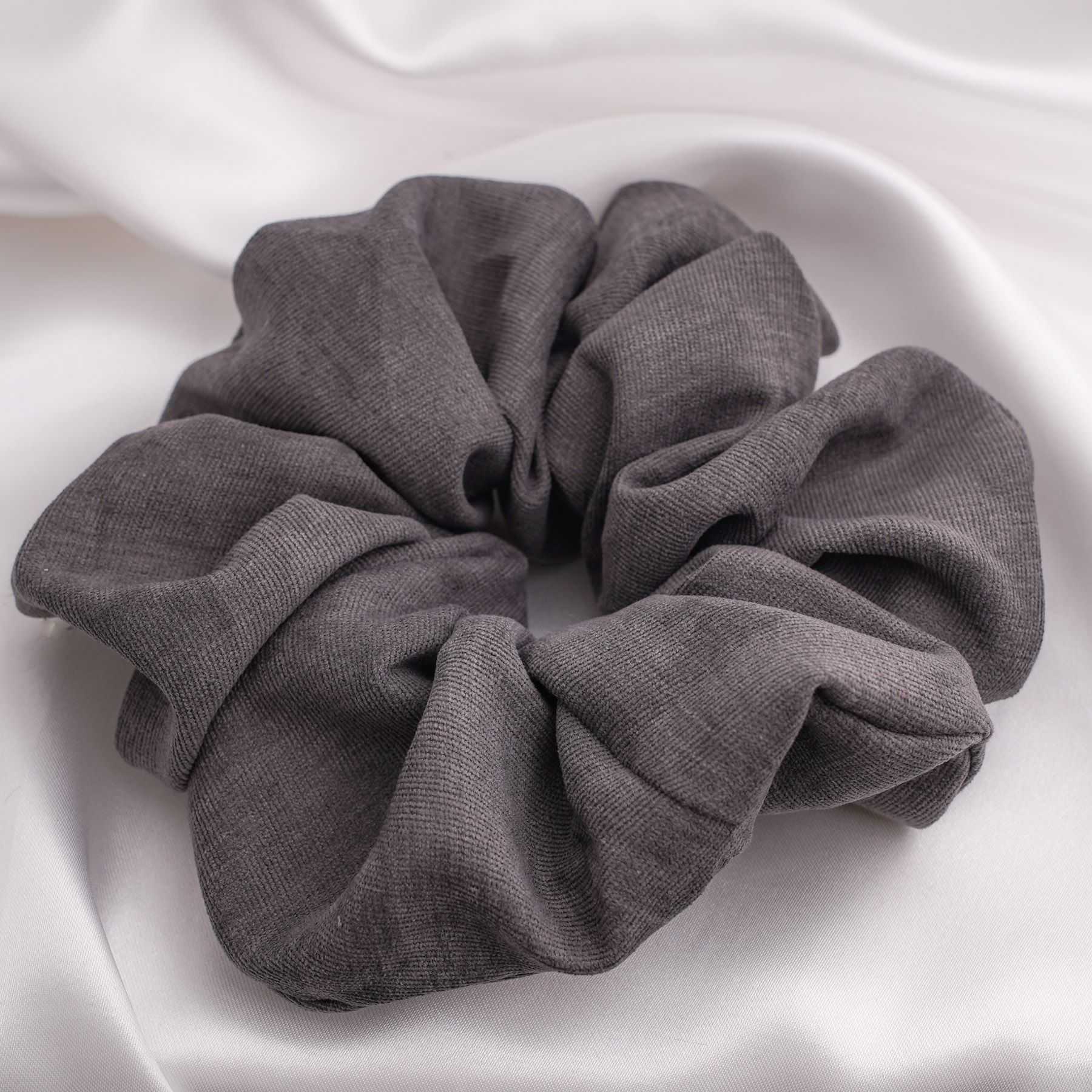 CATHERINE SCRUNCHIE - GREY 