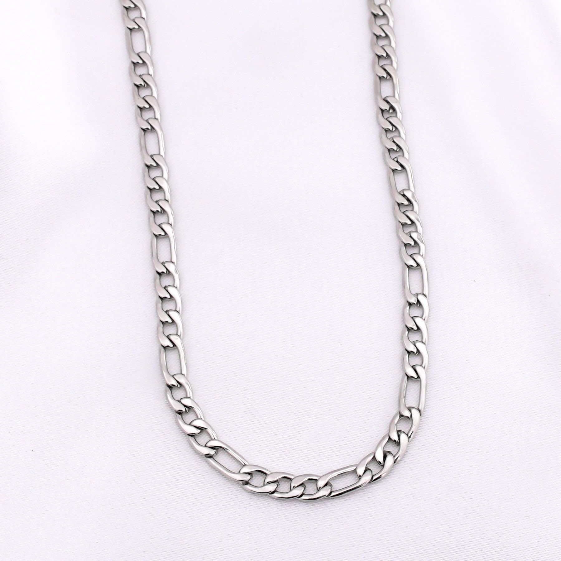 MIAMI CHAIN NECKLACE - SILVER ' - ' ΑΛΥΣΙΔΕΣ