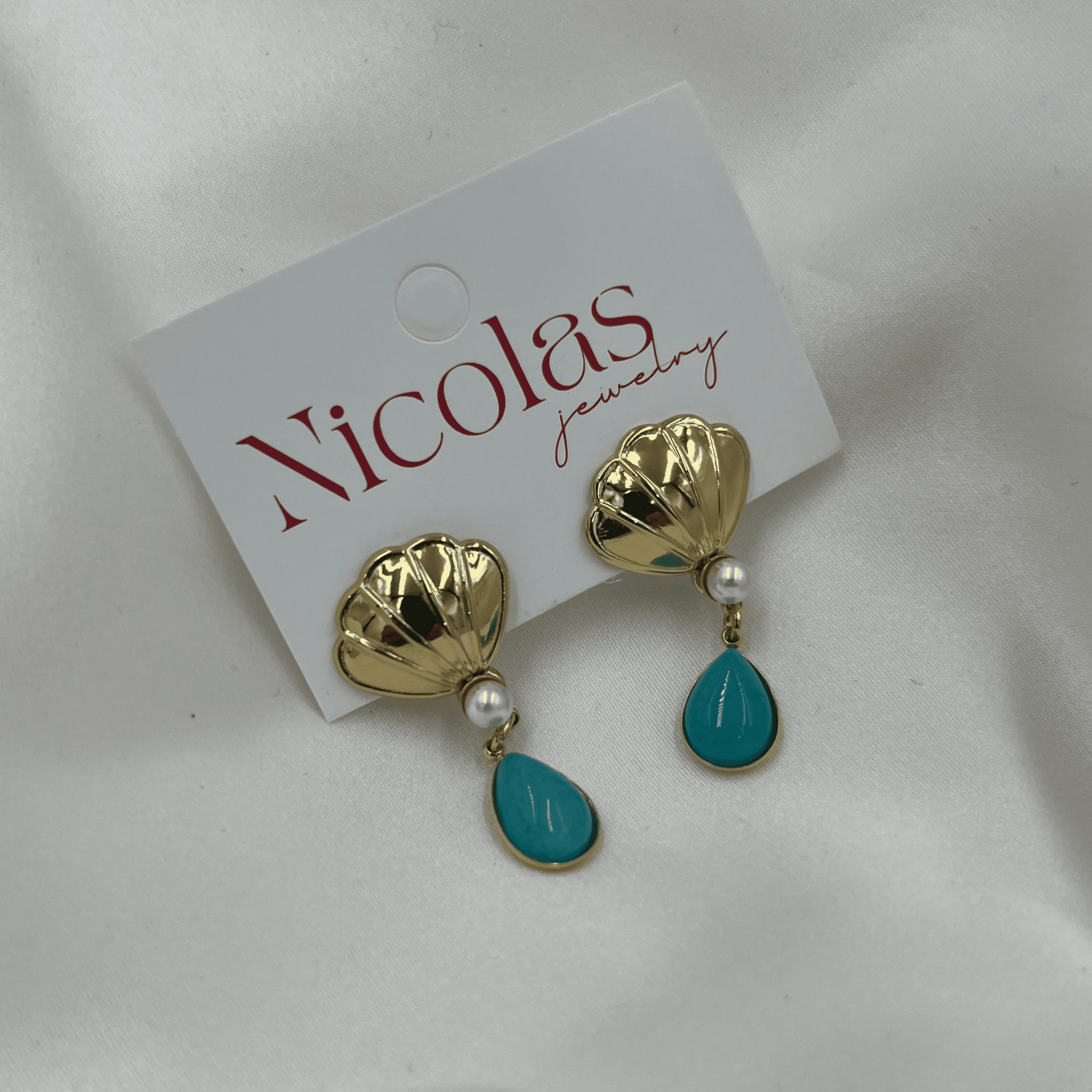 APHRODITE BLUE EARRINGS