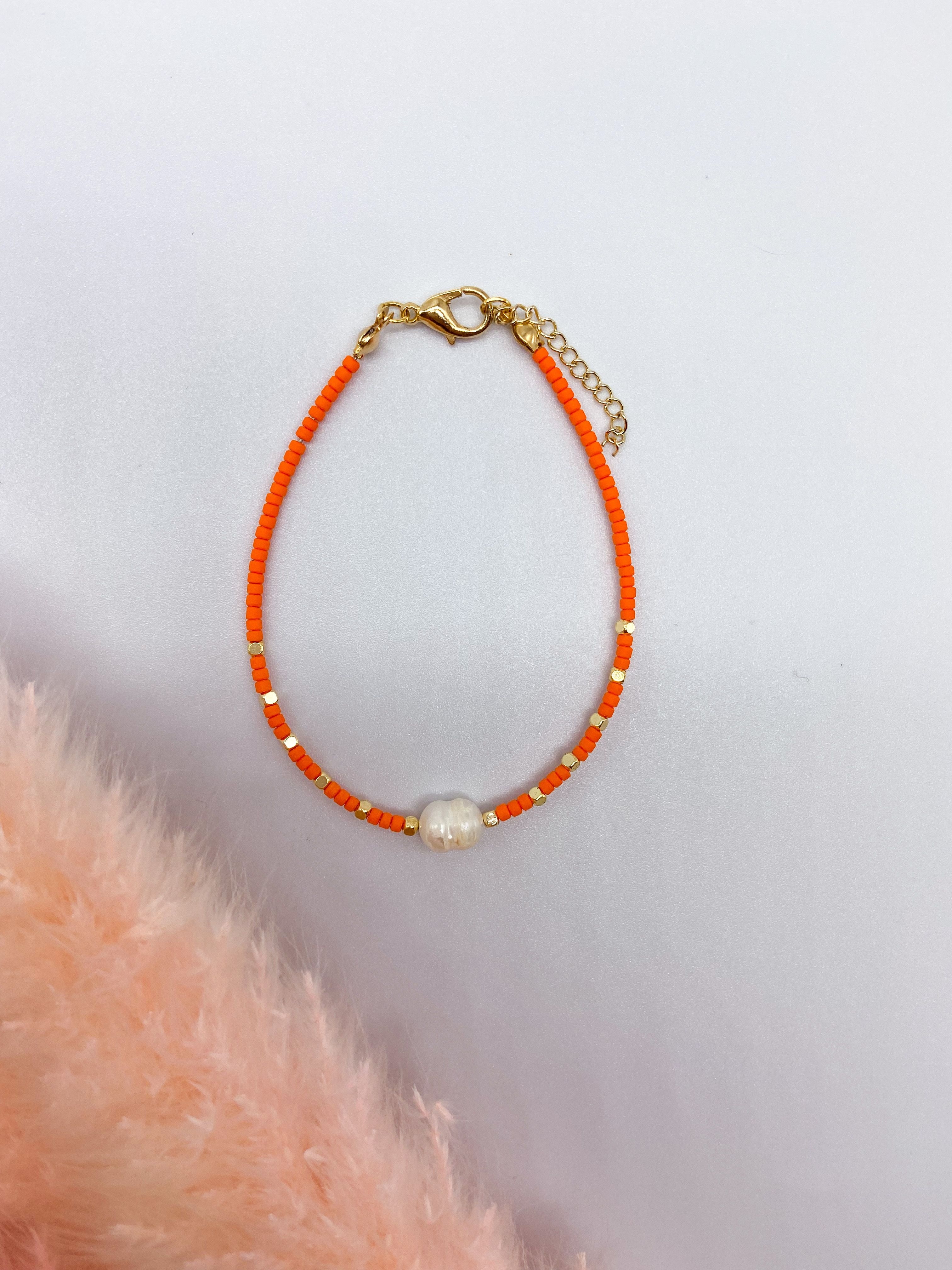 CLAIRE BRACELET - ORANGE ' - ' ΧΕΡΙΟΥ