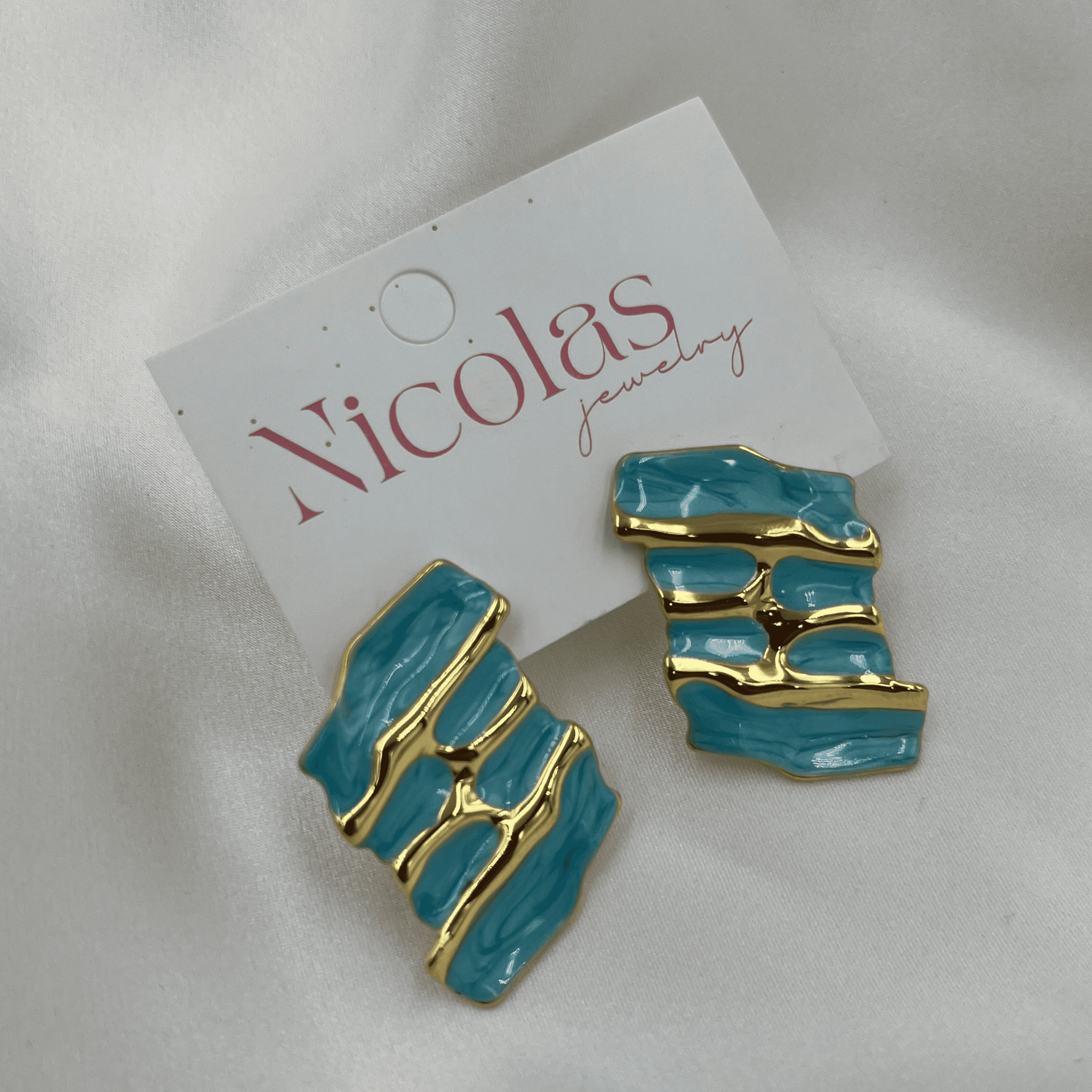 ANGELINA BLUE EARRINGS