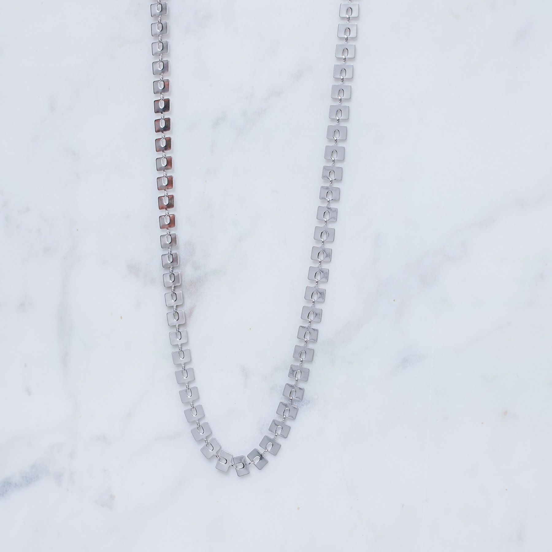 ALYSSA CHAIN NECKLACE - SILVER ' - ' ΑΛΥΣΙΔΕΣ