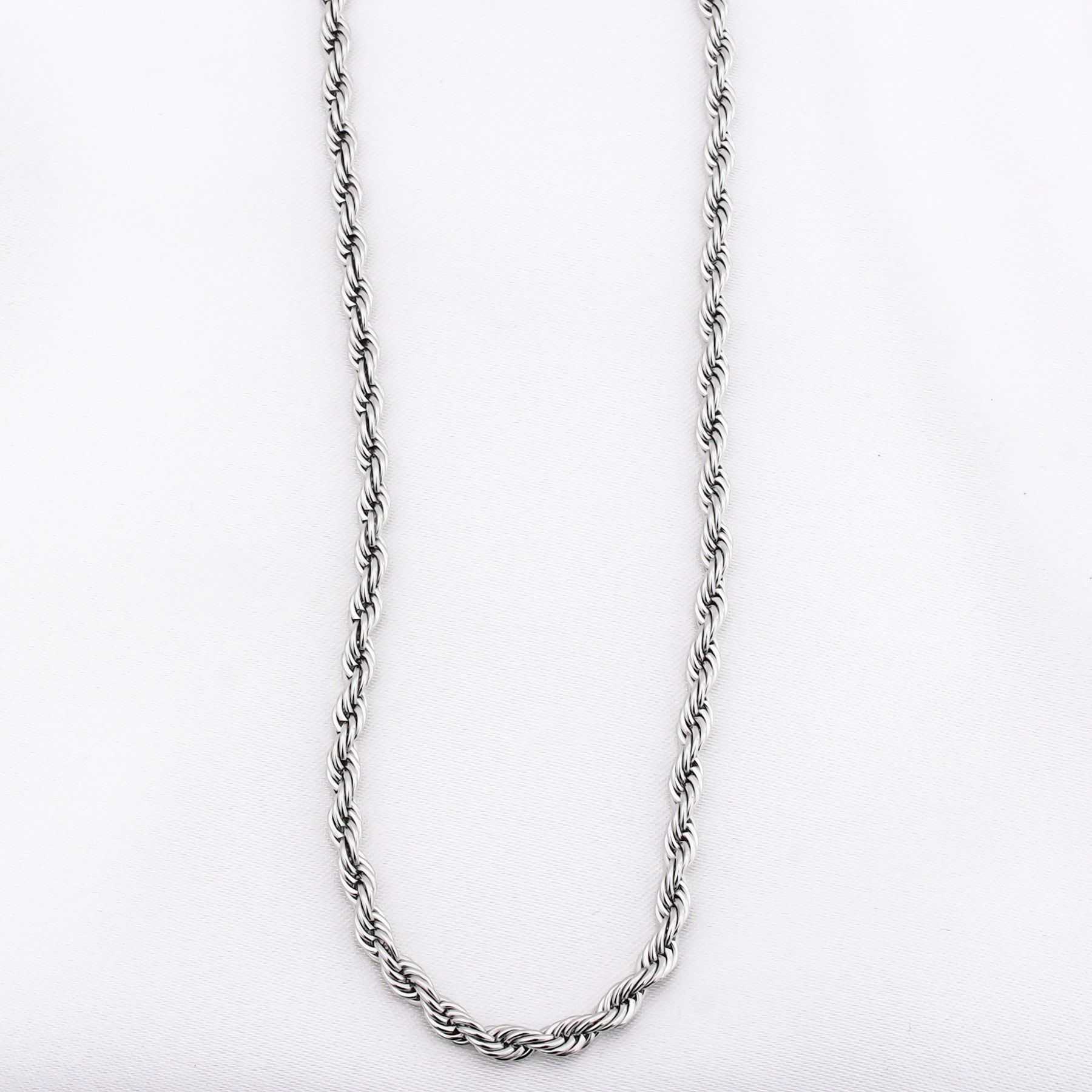 MIRANDA CHAIN NECKLACE - SILVER
