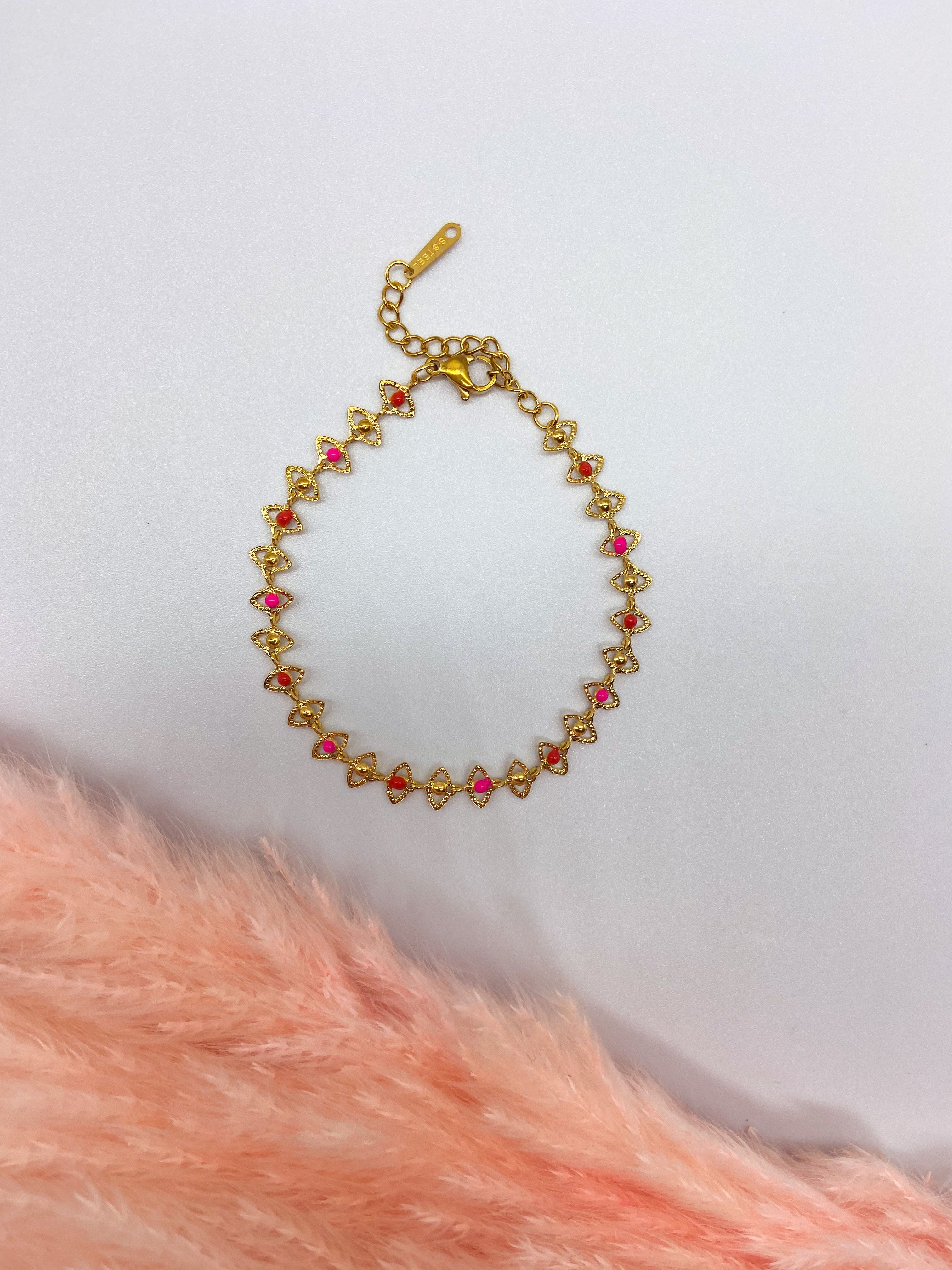 LAVENDER BRACELET - FUCHSIA ' - ' ΧΕΡΙΟΥ