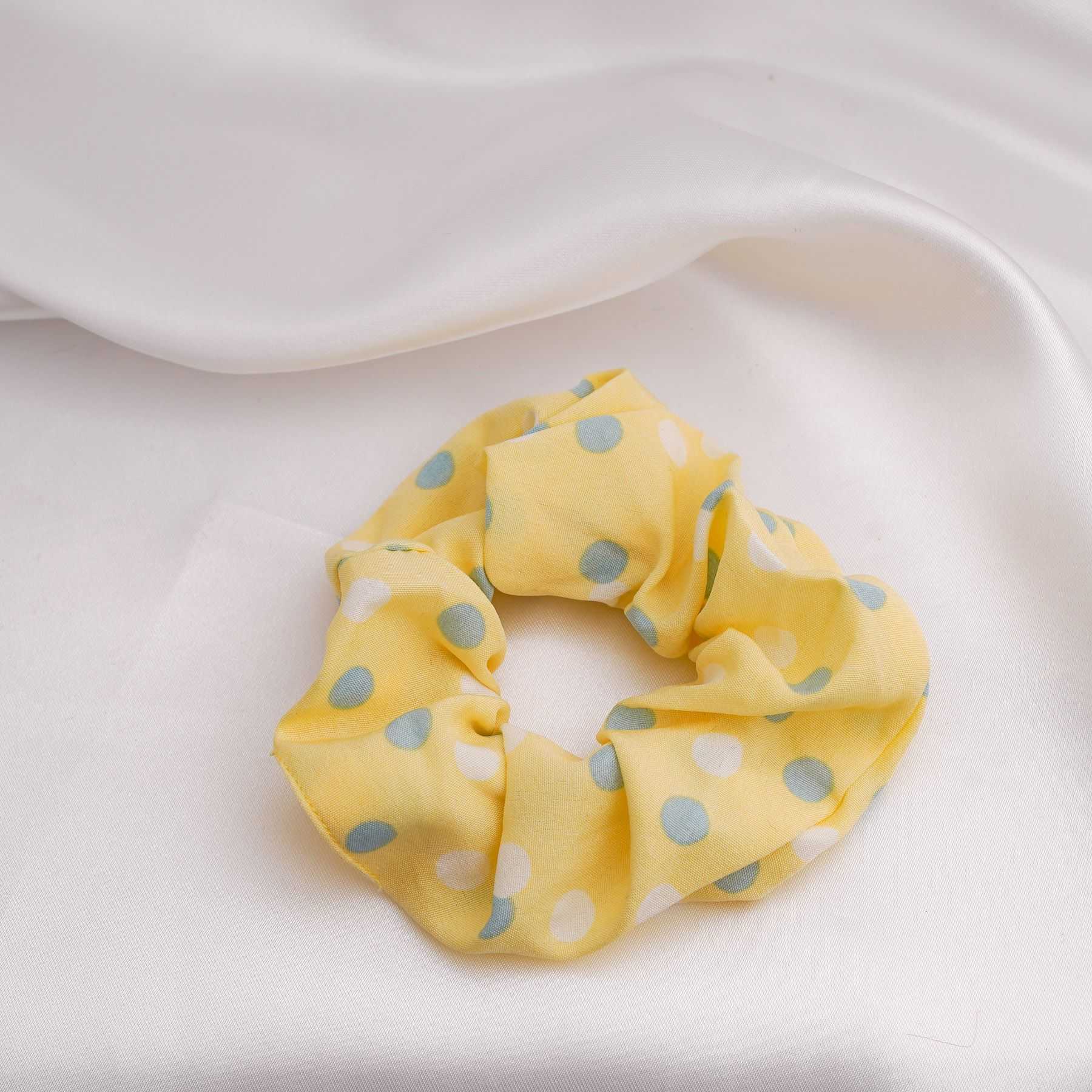 JESSIE SCRUNCHIE - YELLOW 