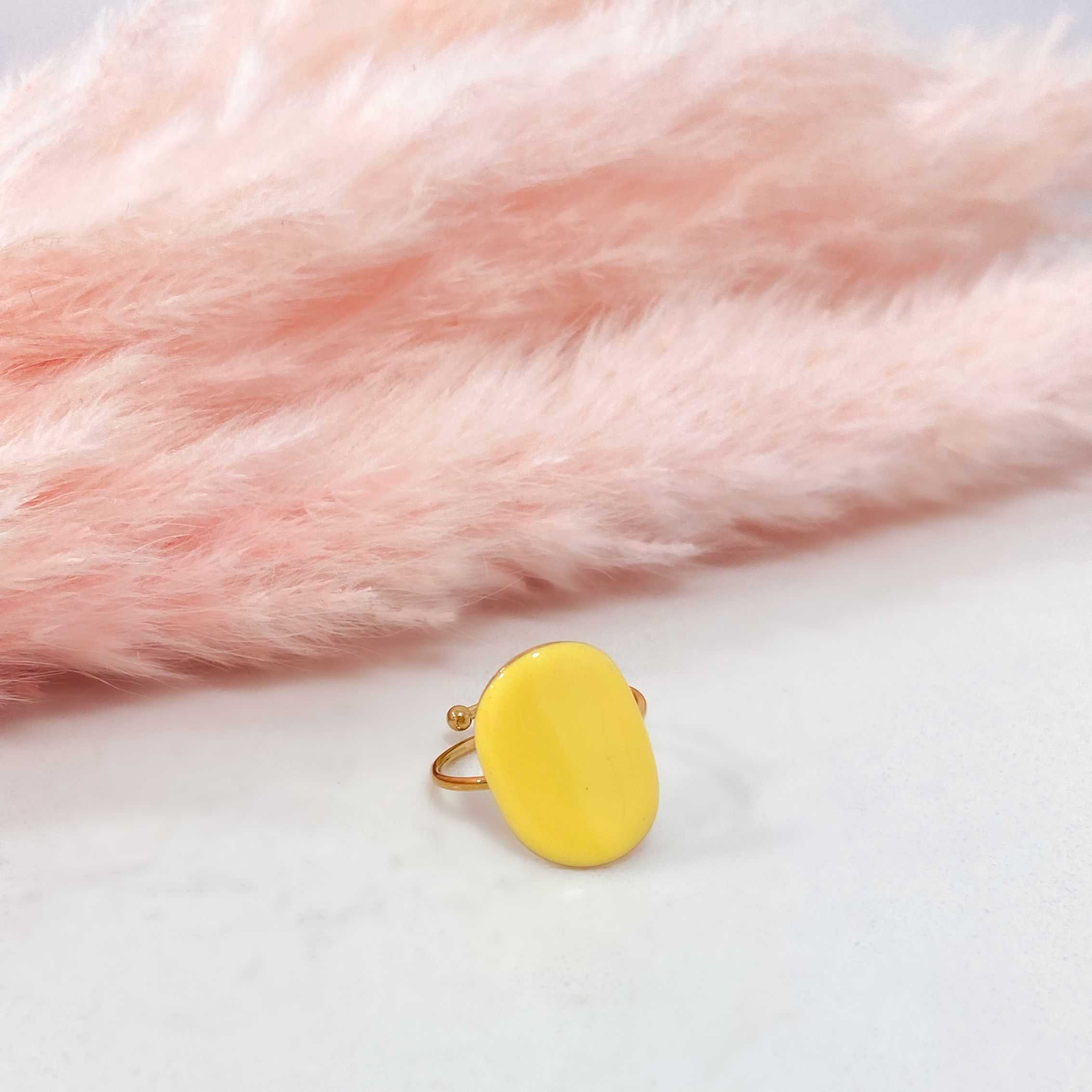 CARAMEL RING - GOLD & YELLOW