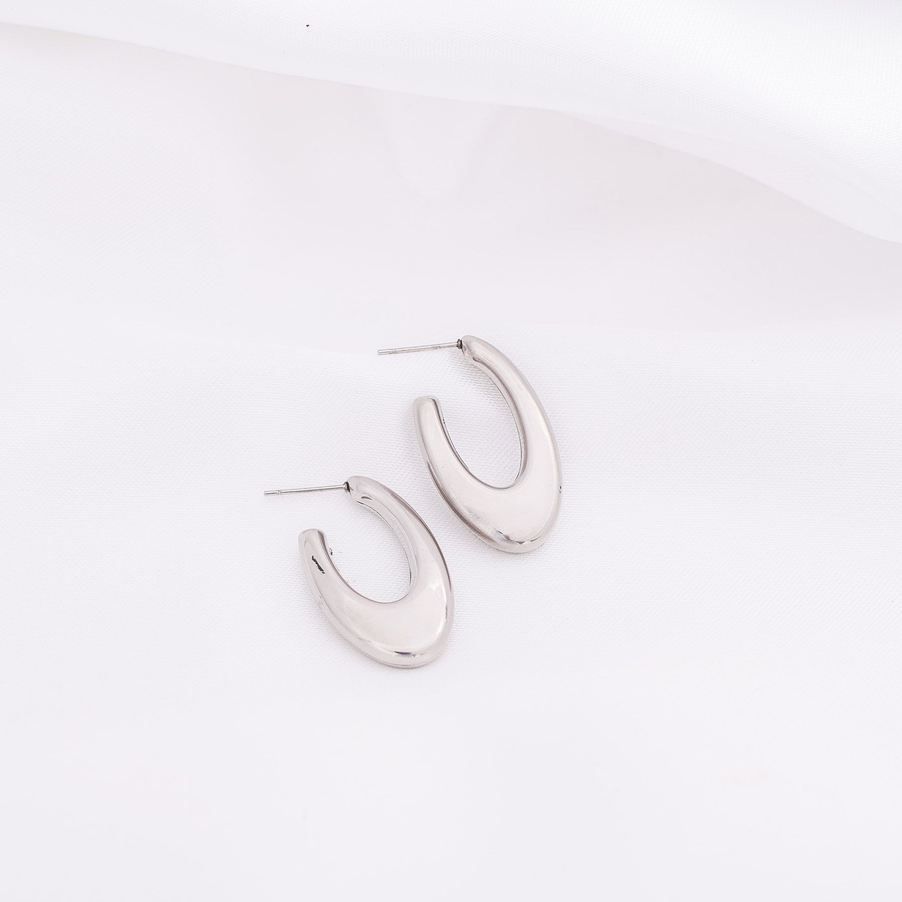 MULAN HOOPS - SILVER ' - ' ΚΡΙΚΟΙ