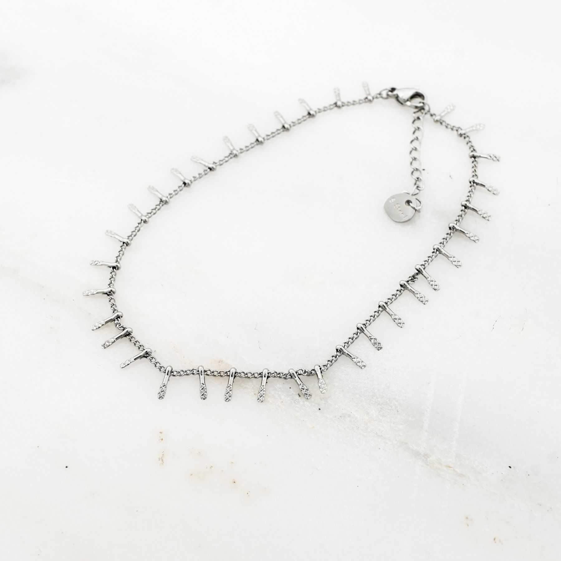 RAIN ANKLET - SILVER