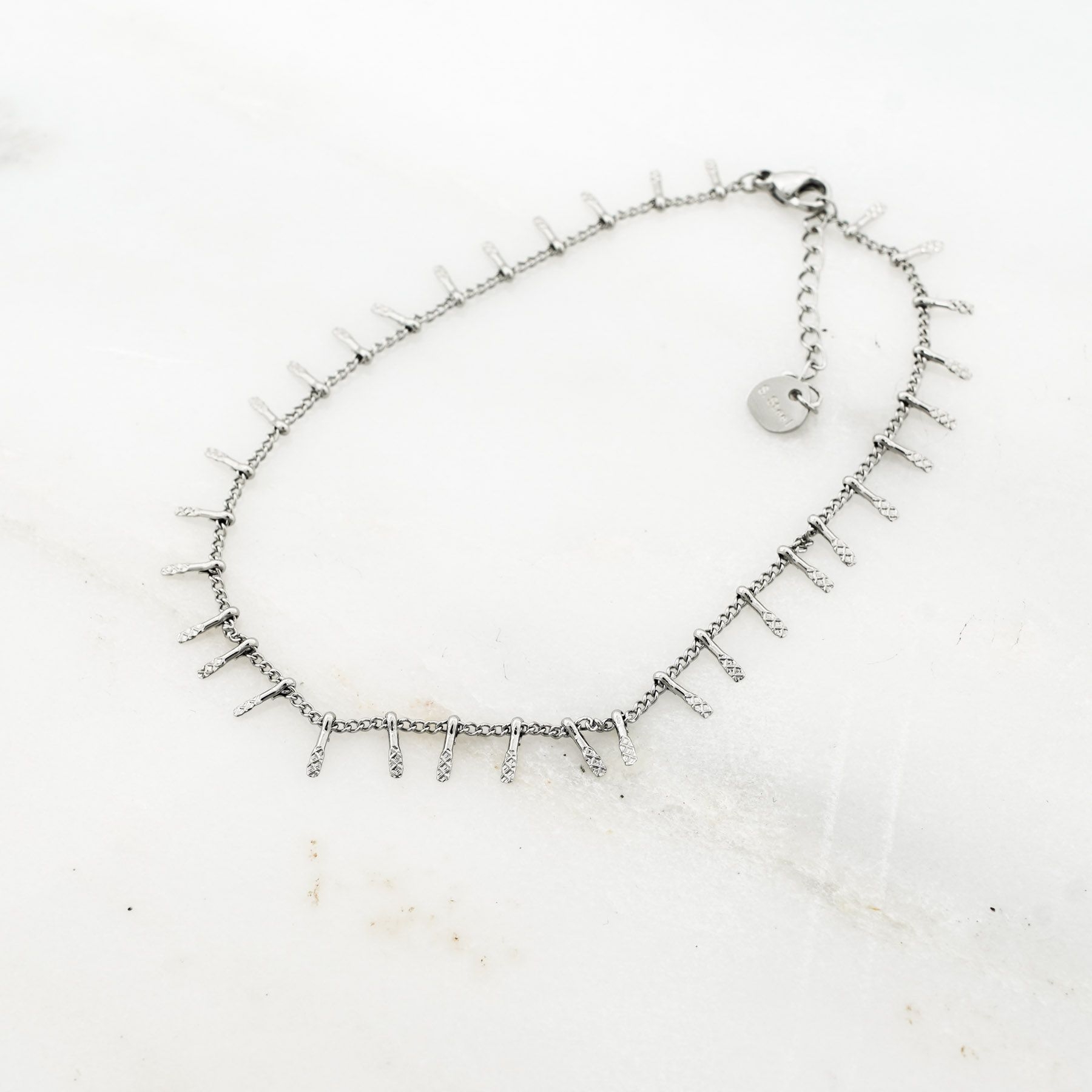 RAIN ANKLET - SILVER ' - ' ΠΟΔΙΟΥ